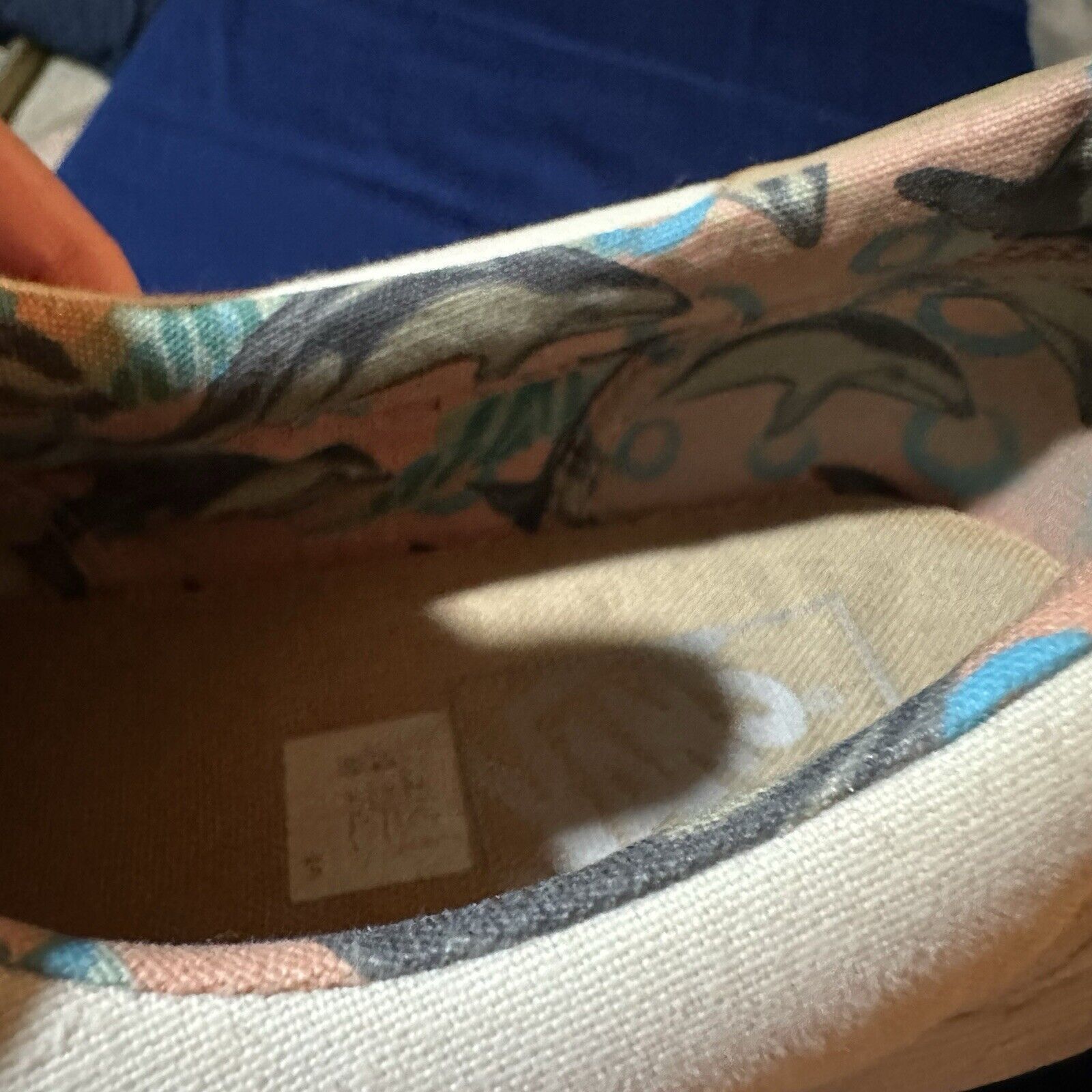 Vans Vans Shoes Unisex M 9 Or W 10.5White Dolphin Desert Flower Size US 9 / EU 42 - 8 Thumbnail