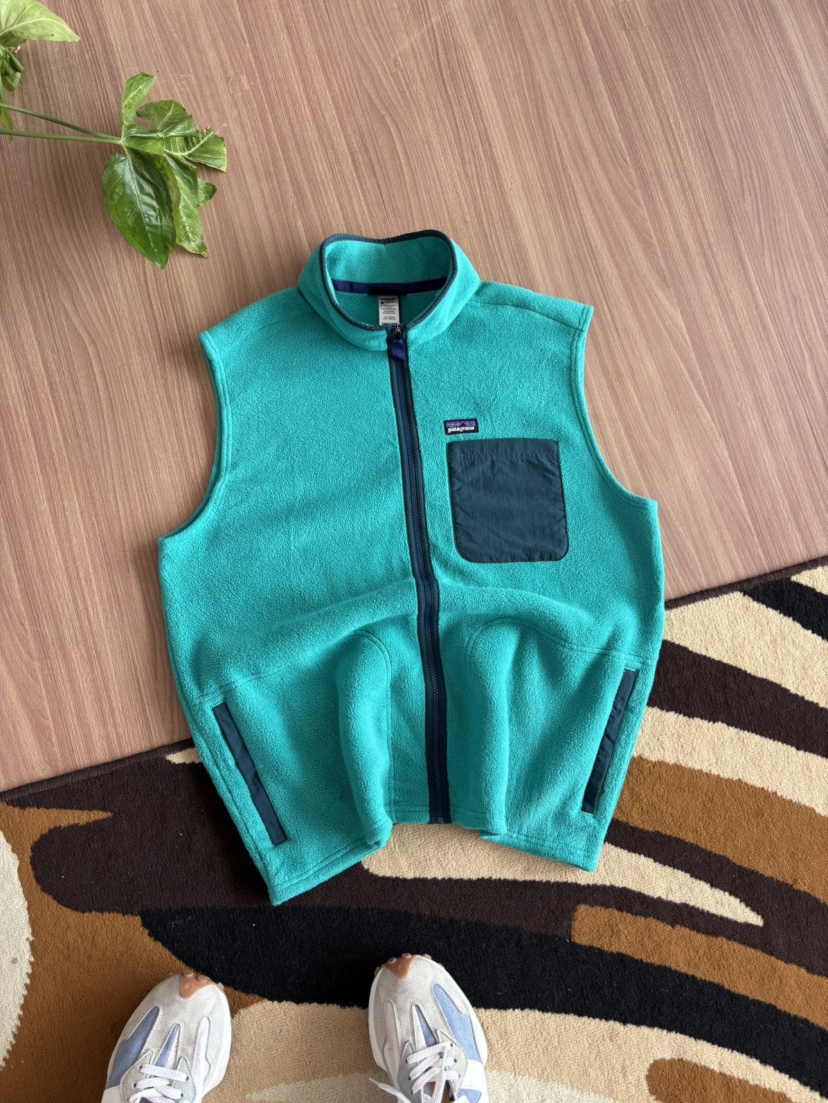 Patagonia Patagonia Classics Turquoise Vest Size US XL / EU 56 / 4 - 1 Thumbnail