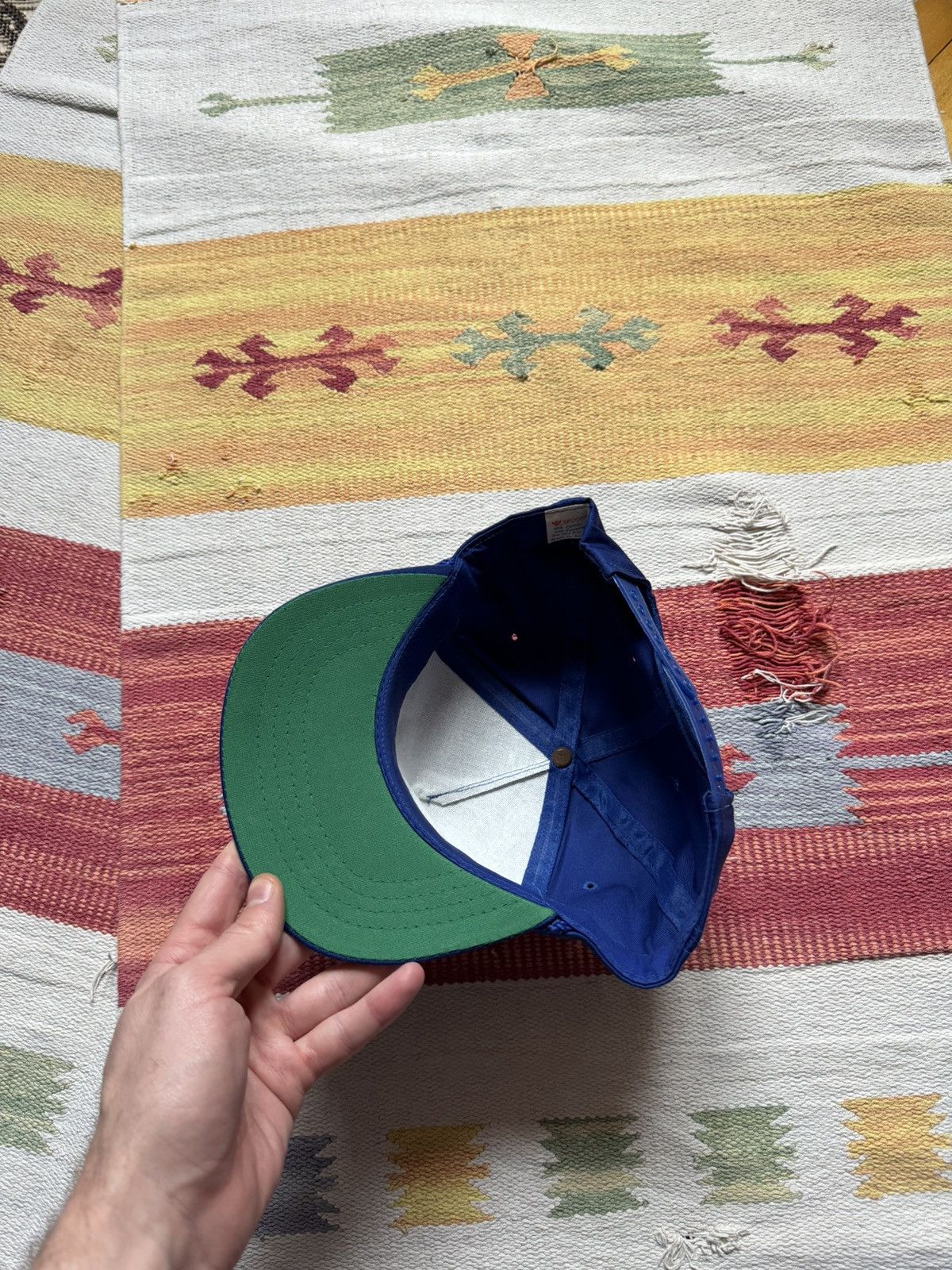 Vintage Vintage 90’s Yupoong Pepsi Blue y2k Hat Size ONE SIZE - 4 Thumbnail