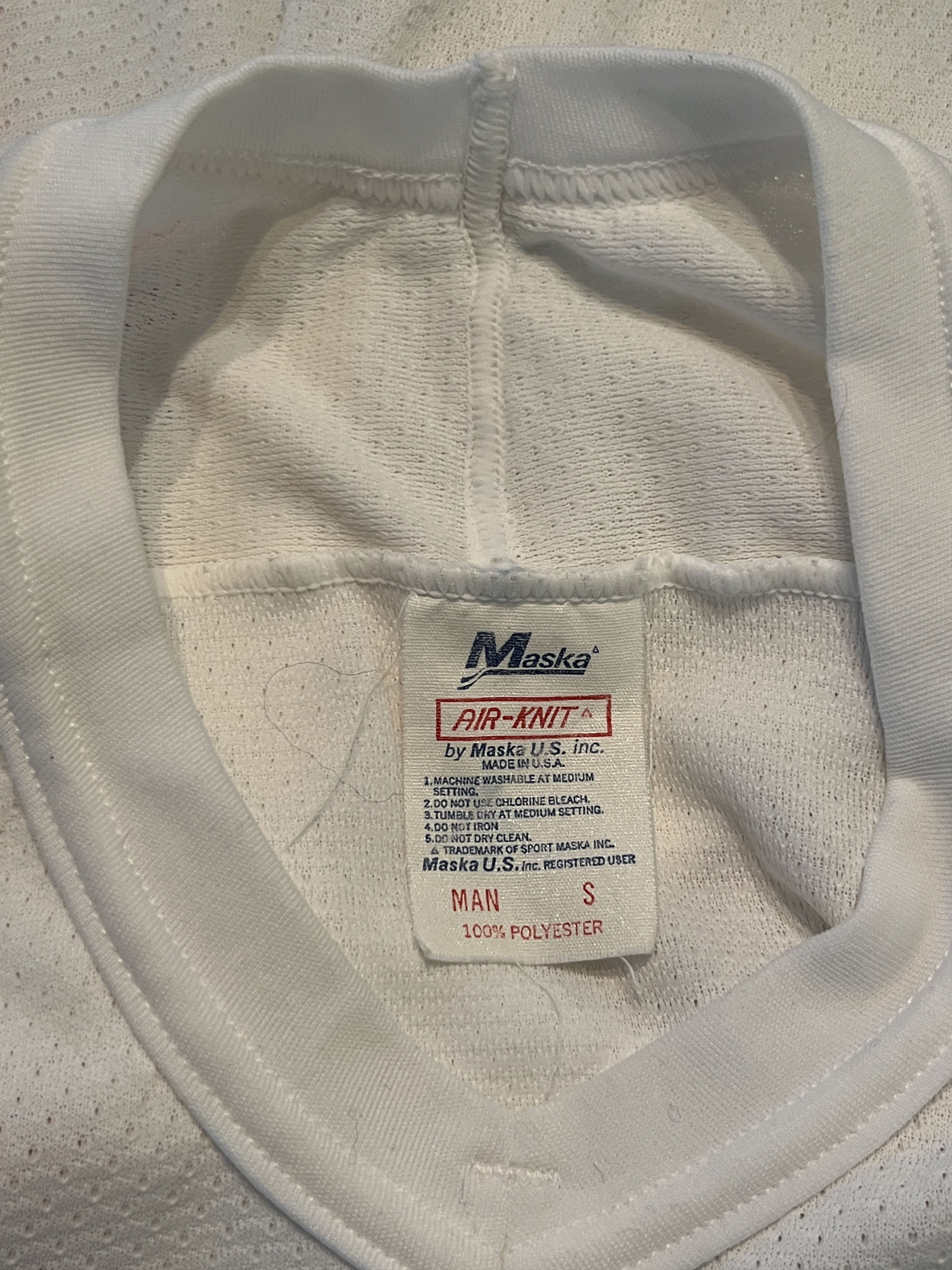 Other Vtg 90s Maska Paul Vincent Dynamic Skating Hockey Jersey S Size US S / EU 44-46 / 1 - 8 Thumbnail