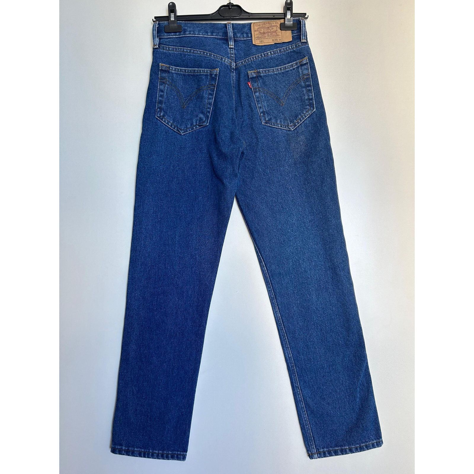 Levi's Vintage Levi's 501 Jeans W30 L32 USA 1996 Red Tab 90s Denim Size US 30 / EU 46 - 6 Thumbnail