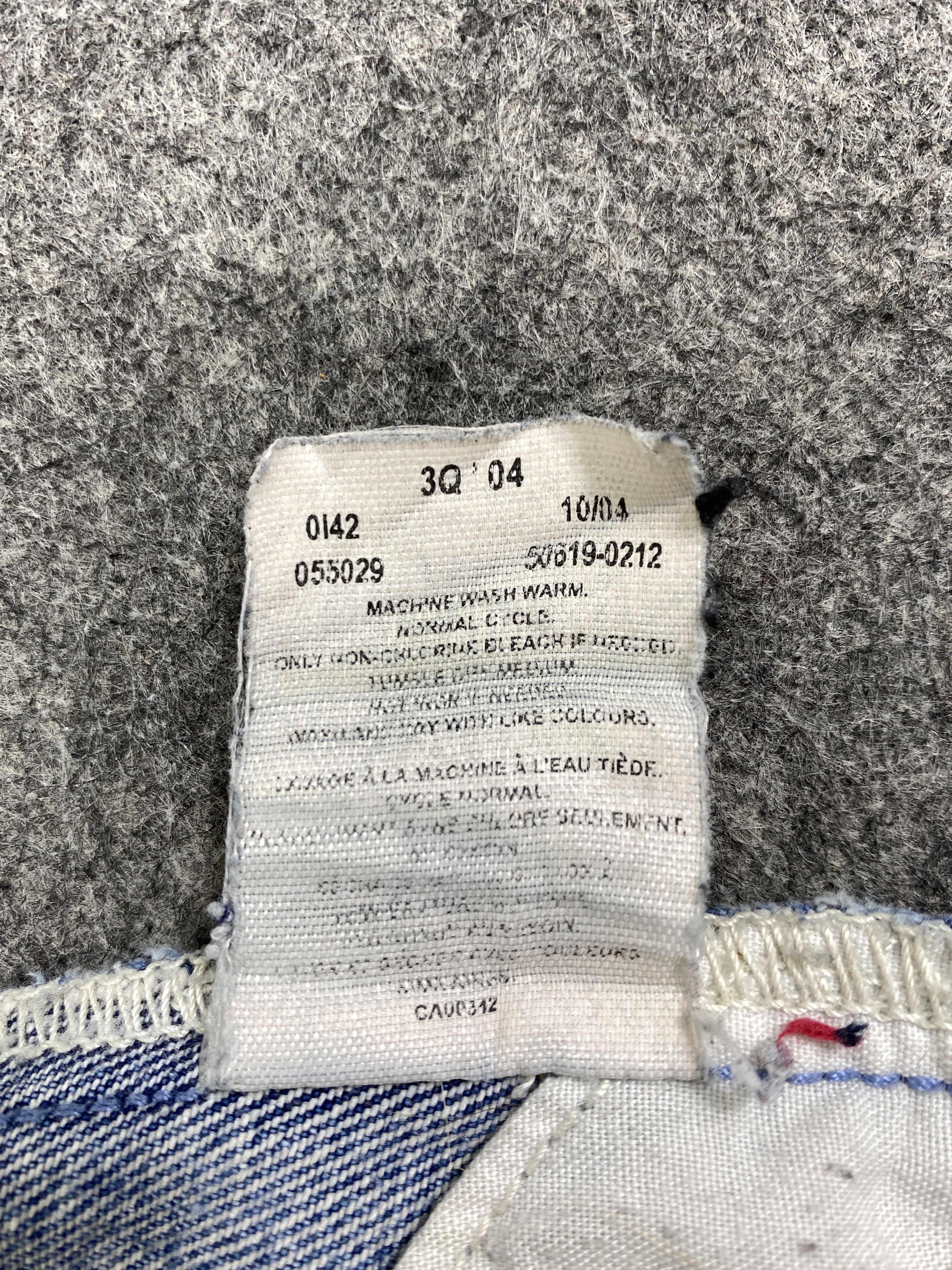 Japanese Brand Dirty Light Blue Vintage Levi's Orange Tab 31x31 -JN1777 Size US 31 - 8 Thumbnail