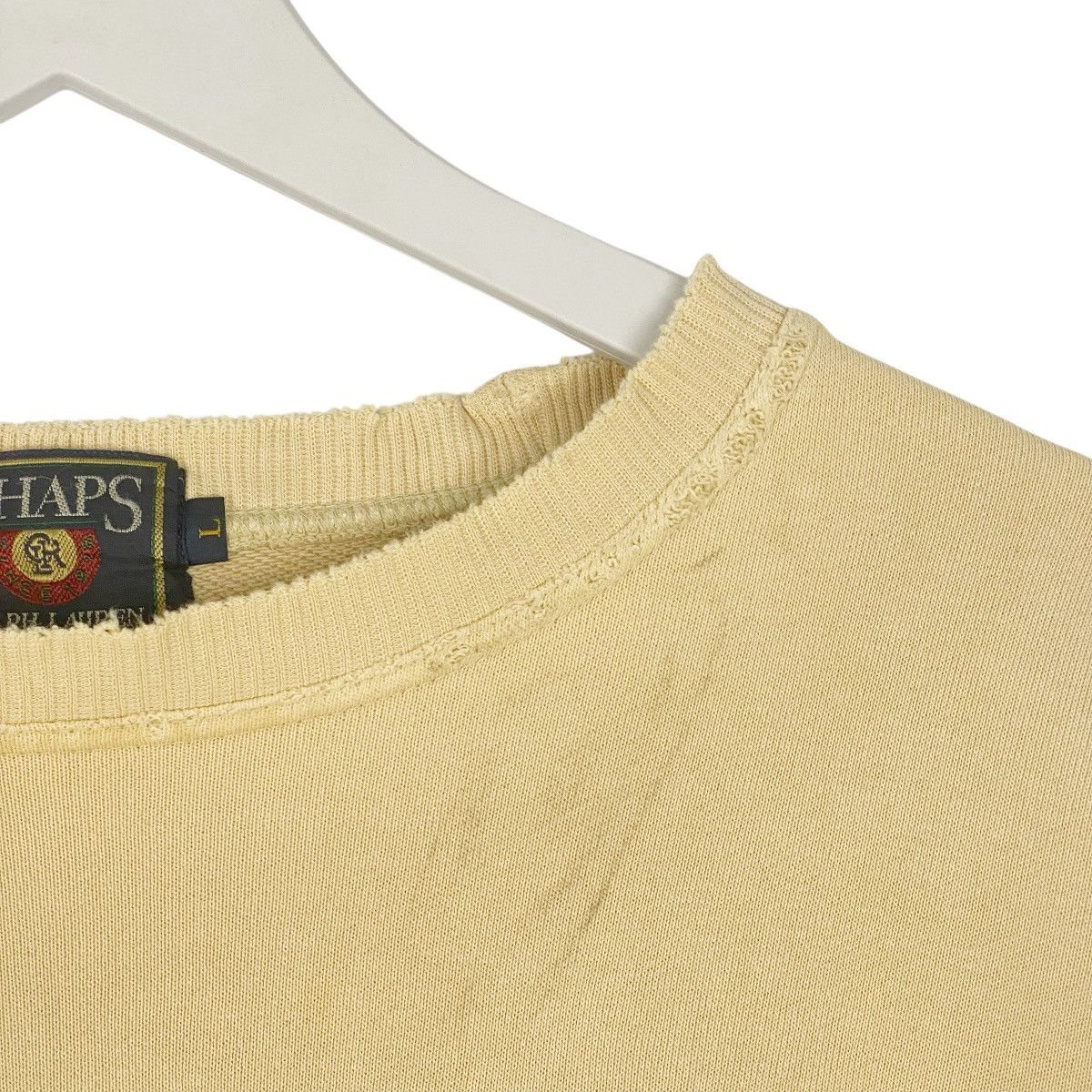 Other Vintage Chaps Ralph Lauren Embroidered Beige Pullover Size L Size US L / EU 52-54 / 3 - 5 Thumbnail