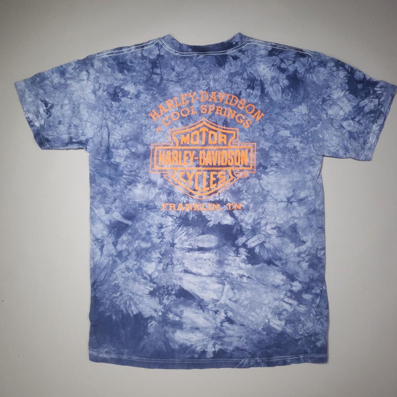 Harley Davidson Vintage Harley Davidson Flame Eagle tee Mens Large Size US L / EU 52-54 / 3 - 3 Thumbnail
