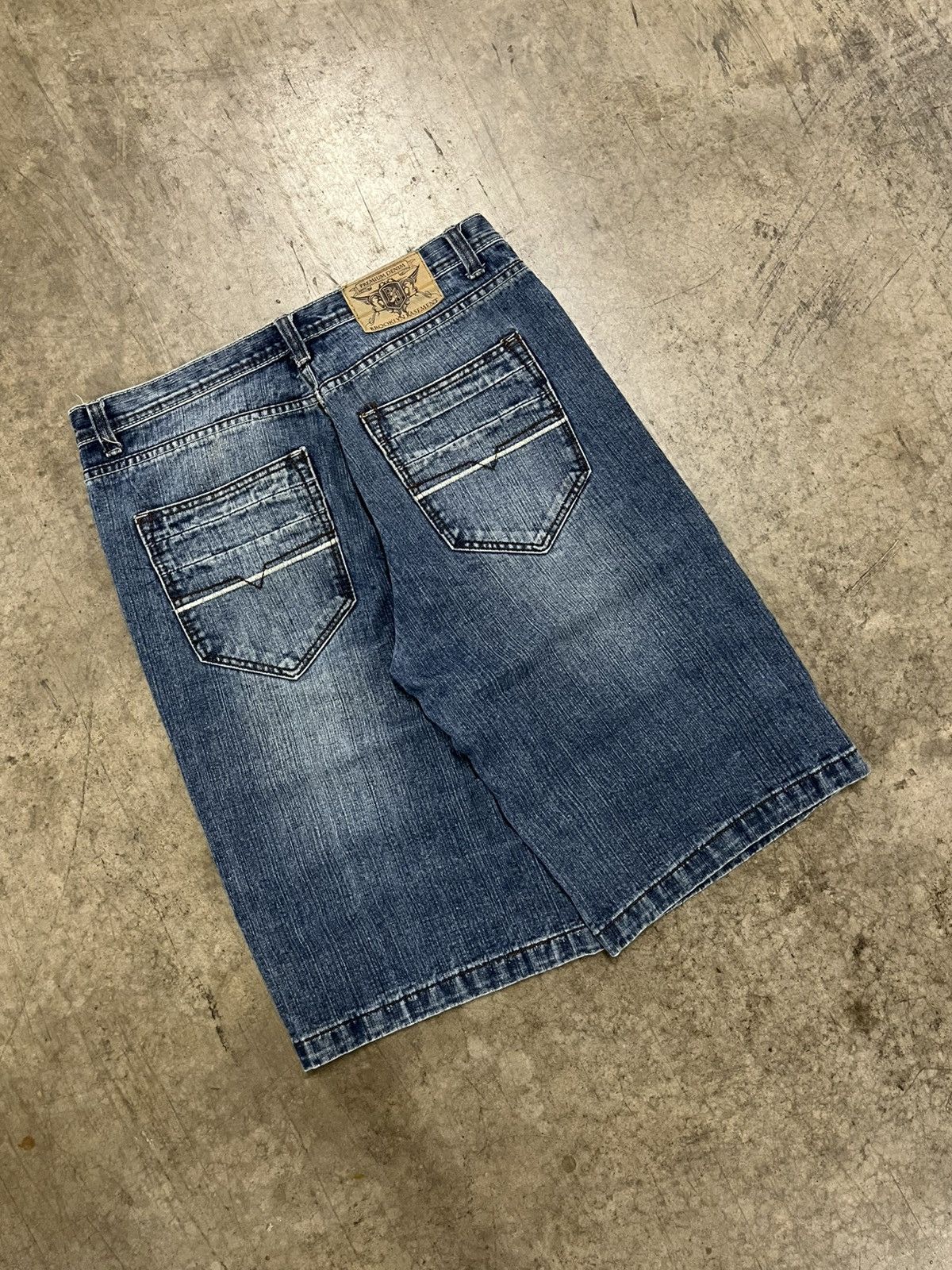 Vintage Y2k baggy fit jorts skater streetwear hype hiphop Size US 34 / EU 50 - 2 Thumbnail