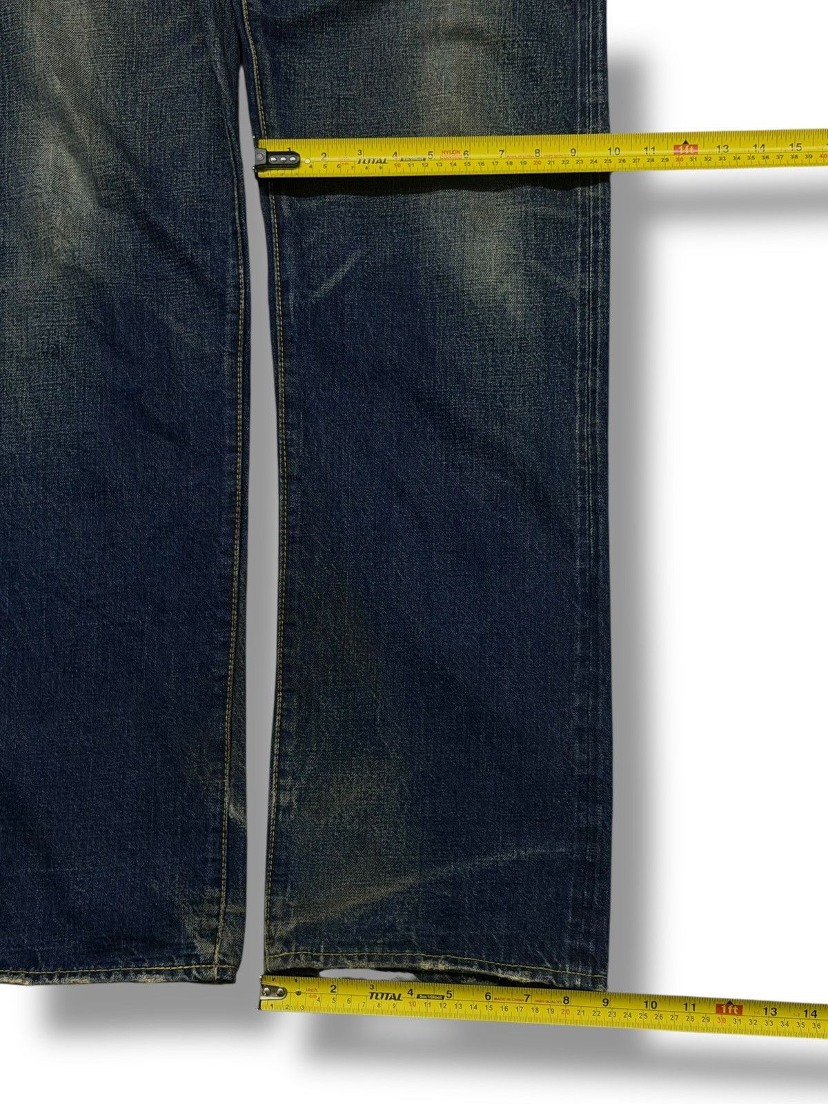 Burgus Plus Vintage Burgus Plus Lot 770ZR Hinoya Tokyo Selvedge Denim Size US 38 / EU 54 - 22 Thumbnail