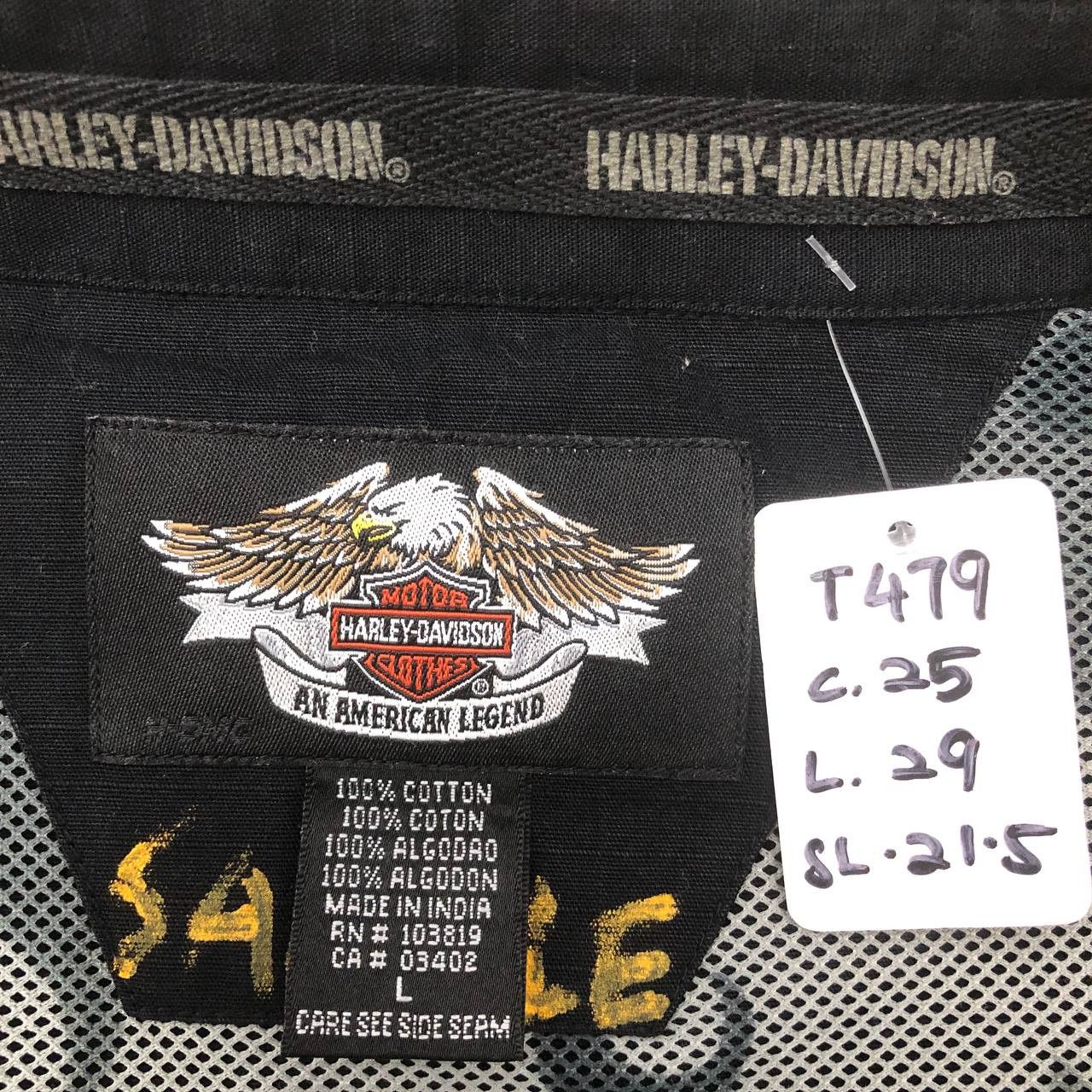 Harley Davidson T479 HARLEY DAVIDSON SHIRTS Size US L / EU 52-54 / 3 - 8 Thumbnail
