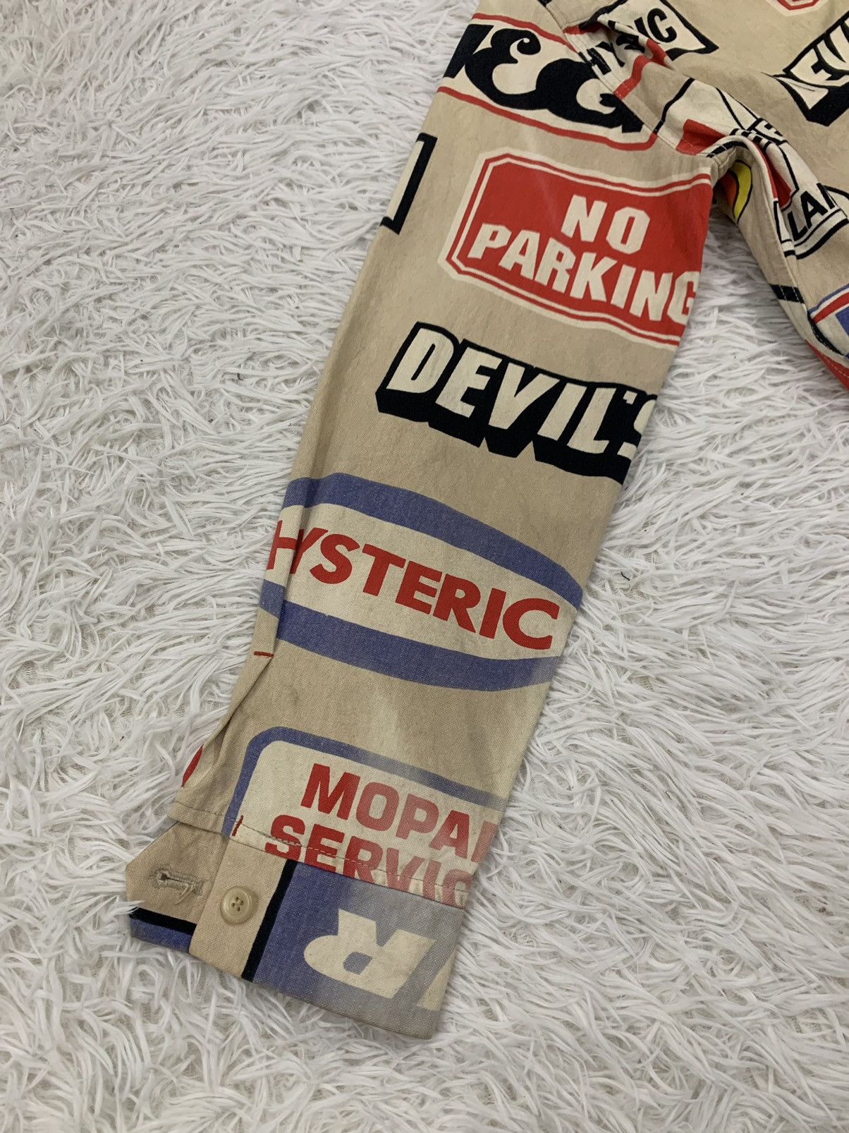 Hysteric Glamour Rare Hysteric Glamour Motorsport Art Full Print Jacket Size US S / EU 44-46 / 1 - 6 Thumbnail