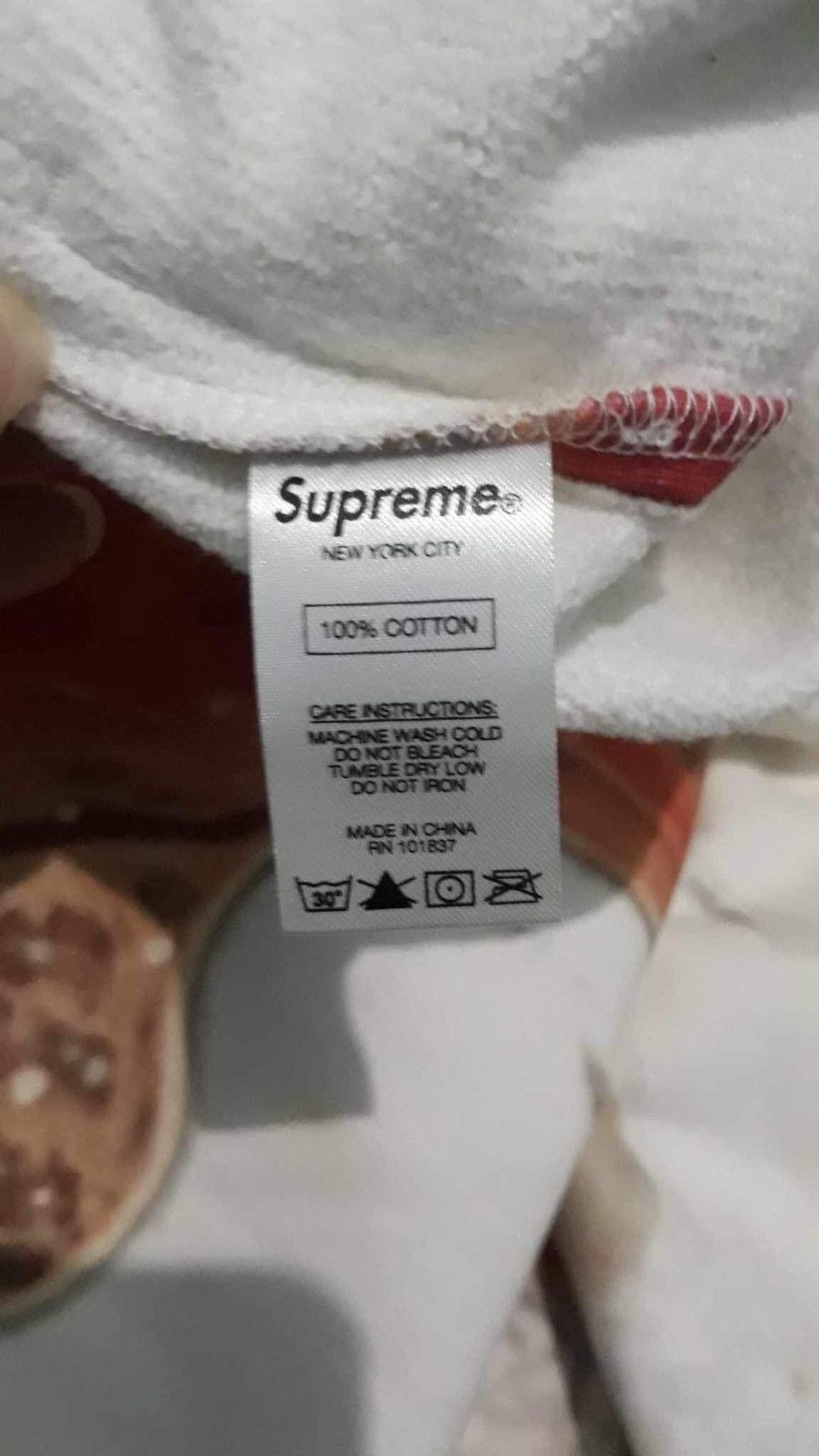 Supreme Supreme blood and semen fw17 Size US 33 - 4 Thumbnail