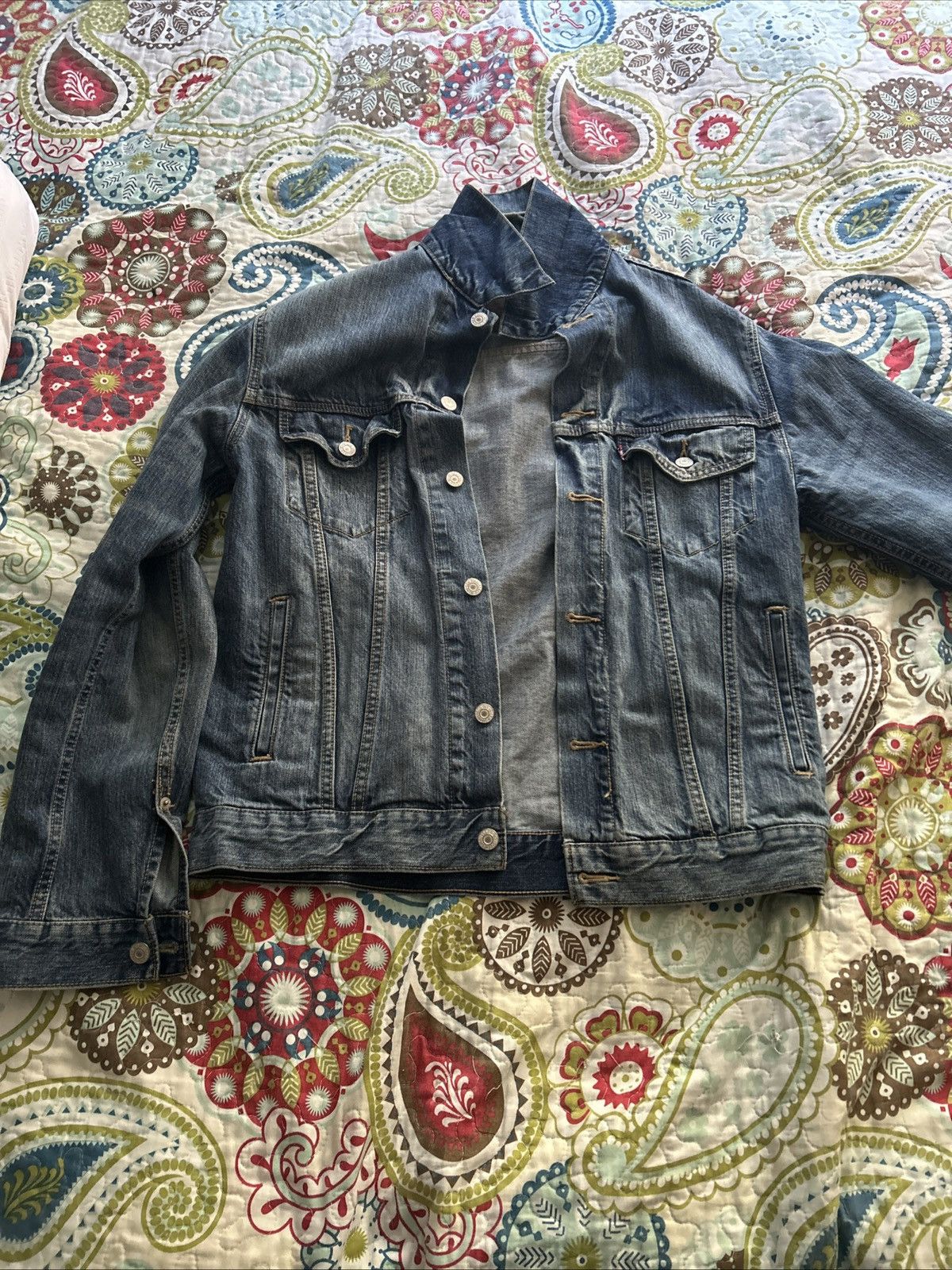 Other Levi's Men's Vintage Light Wash Denim Trucker Jacket Size M Size US M / EU 48-50 / 2 - 1 Thumbnail