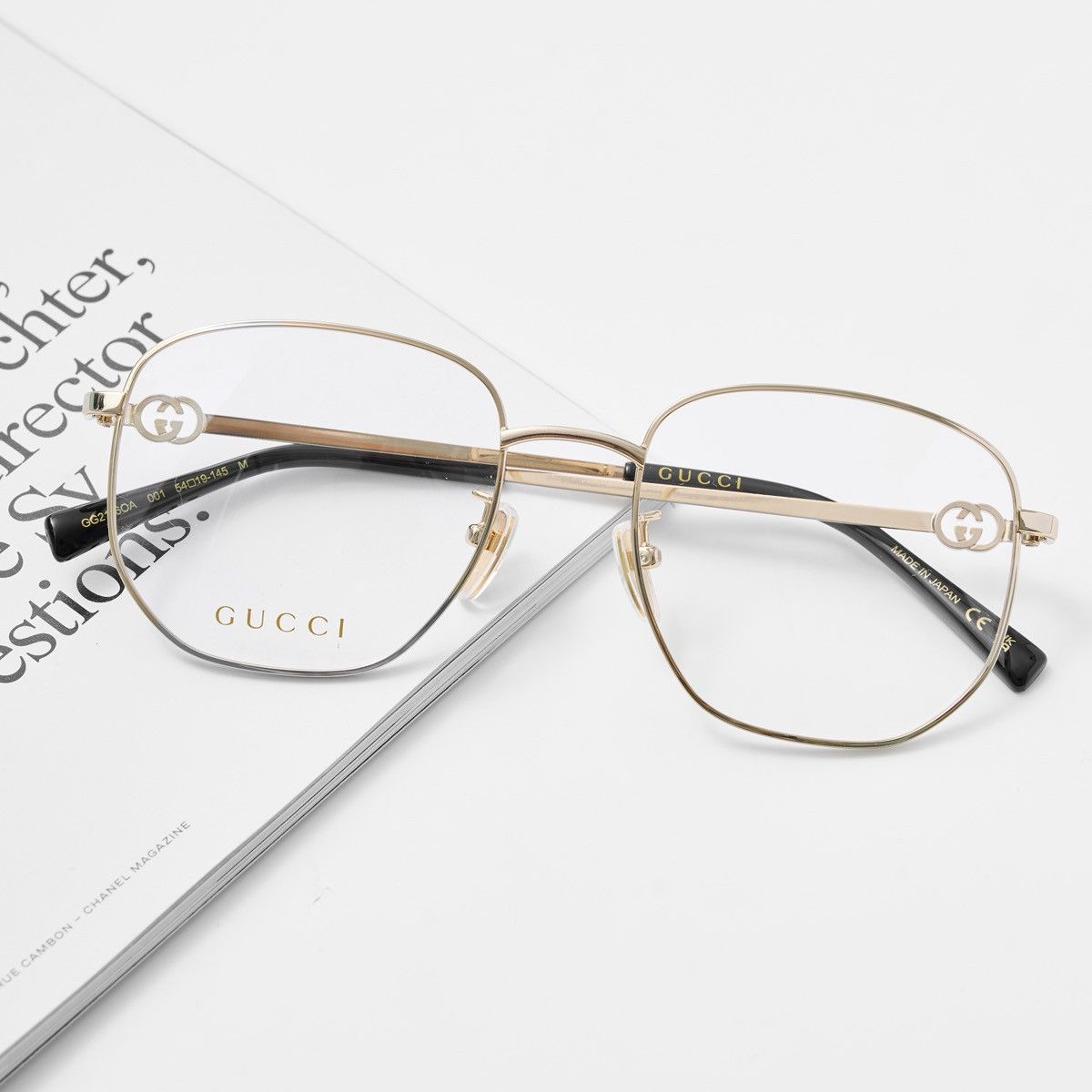 Gucci GUCCI GG2146OA 001 GLASSES Size ONE SIZE - 6 Thumbnail