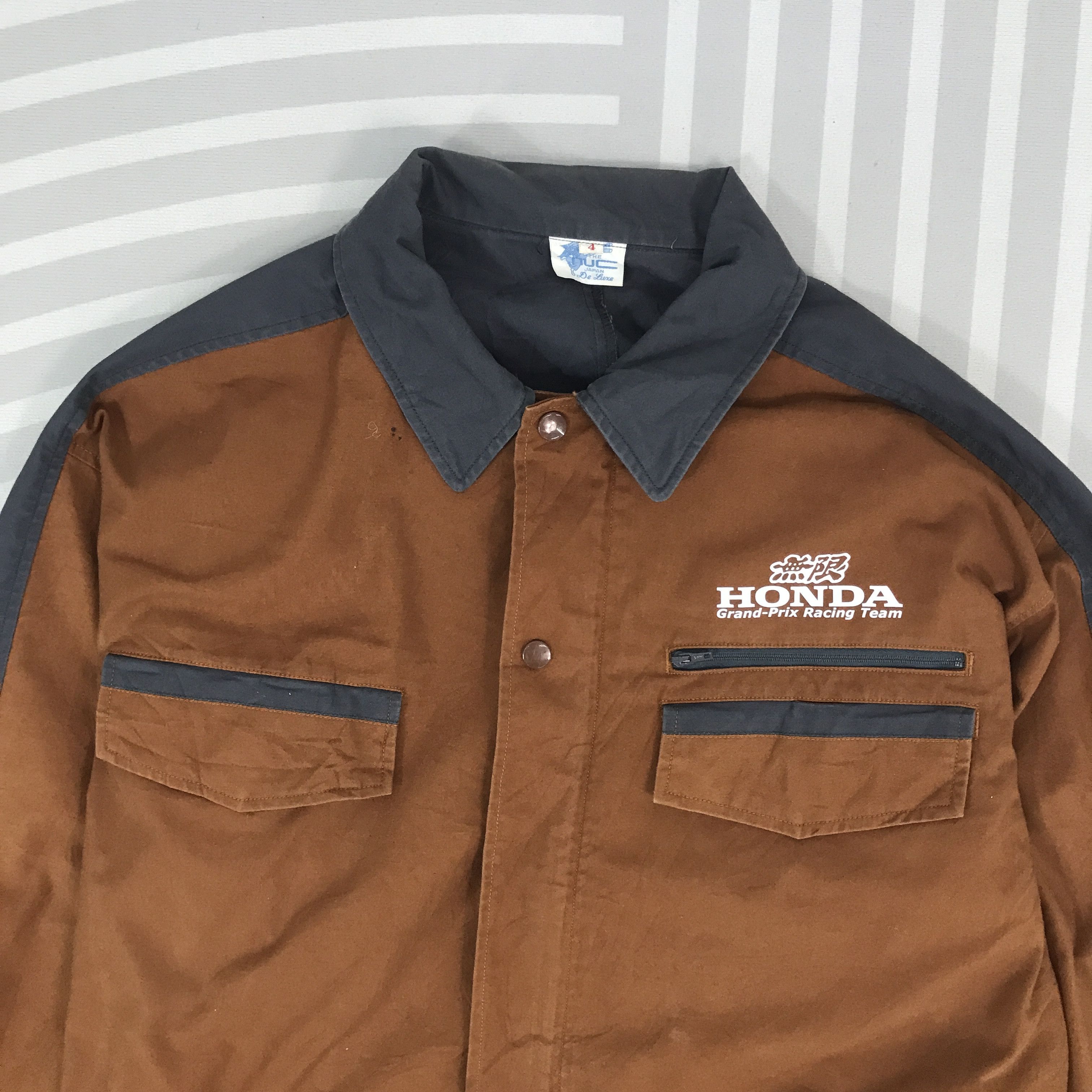 Honda × Japanese Brand Vintage Honda Racing Jacket Size US L / EU 52-54 / 3 - 3 Thumbnail