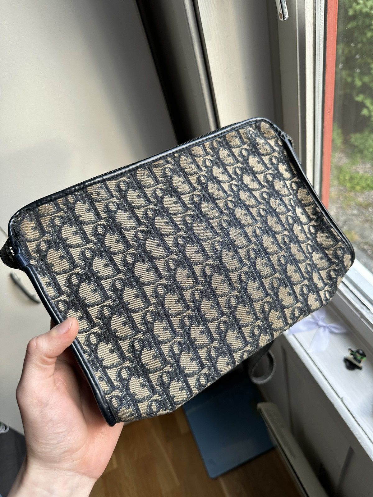 Christian Dior crossbody bag monogram vintage 70s