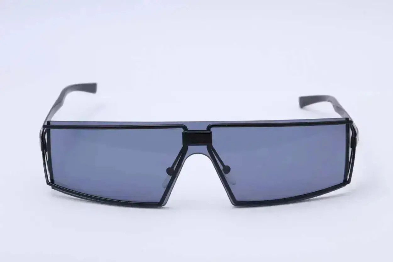 Dior DIOR Sunglasses Troika Silver Rimless Frameless Shield Mask Size ONE SIZE - 1 Thumbnail
