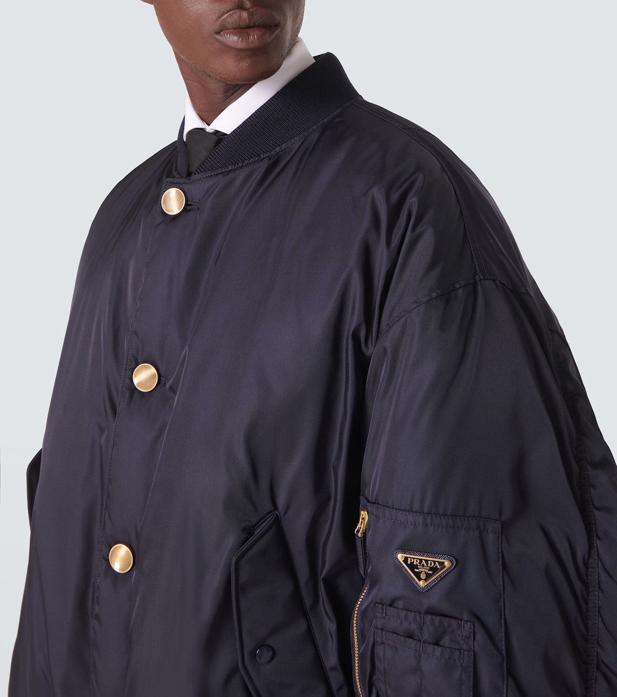 Prada Re-Nylon bomber jacket
