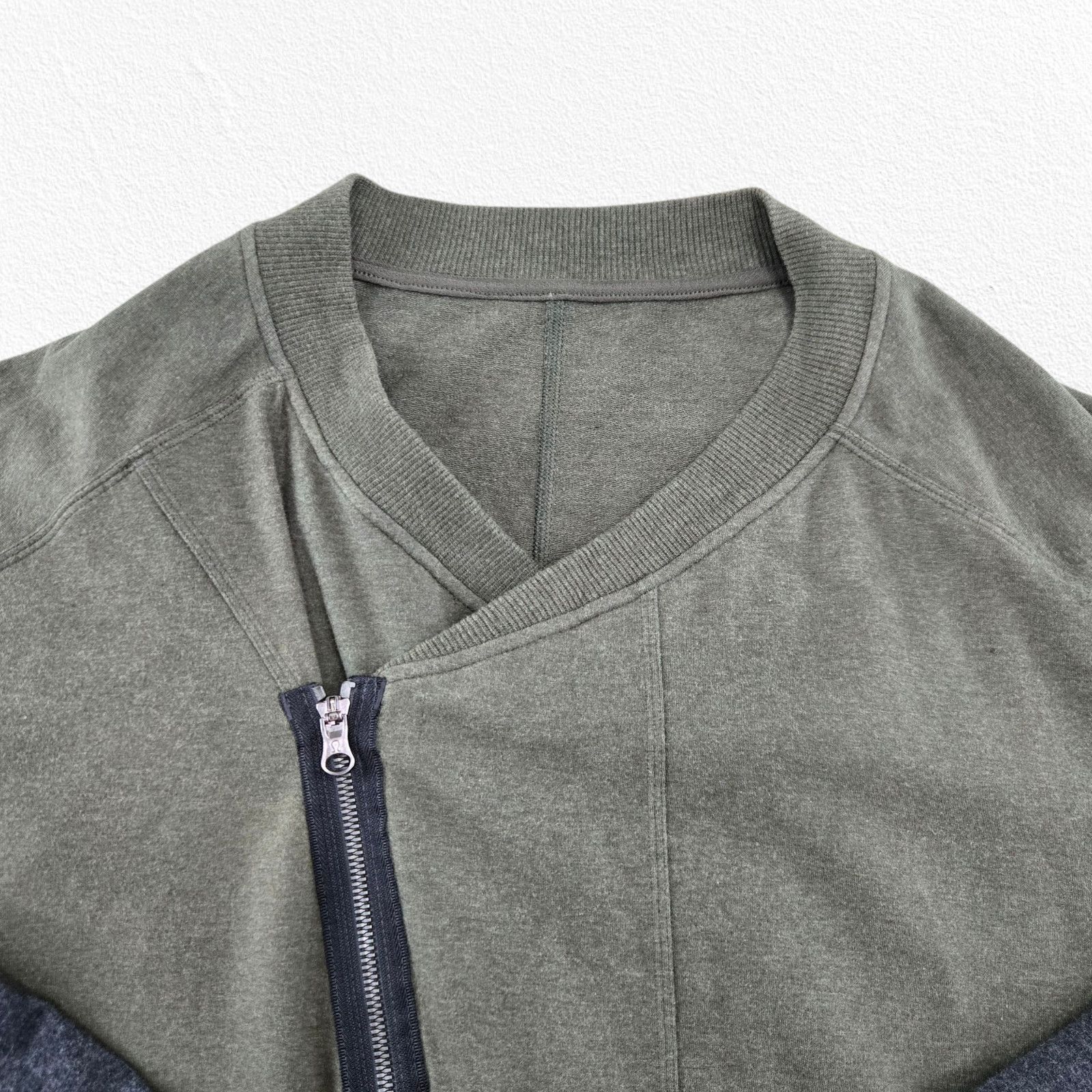 Lululemon Lululemon Asym Zip Jacket Olive Medium Size US M / EU 48-50 / 2 - 3 Thumbnail