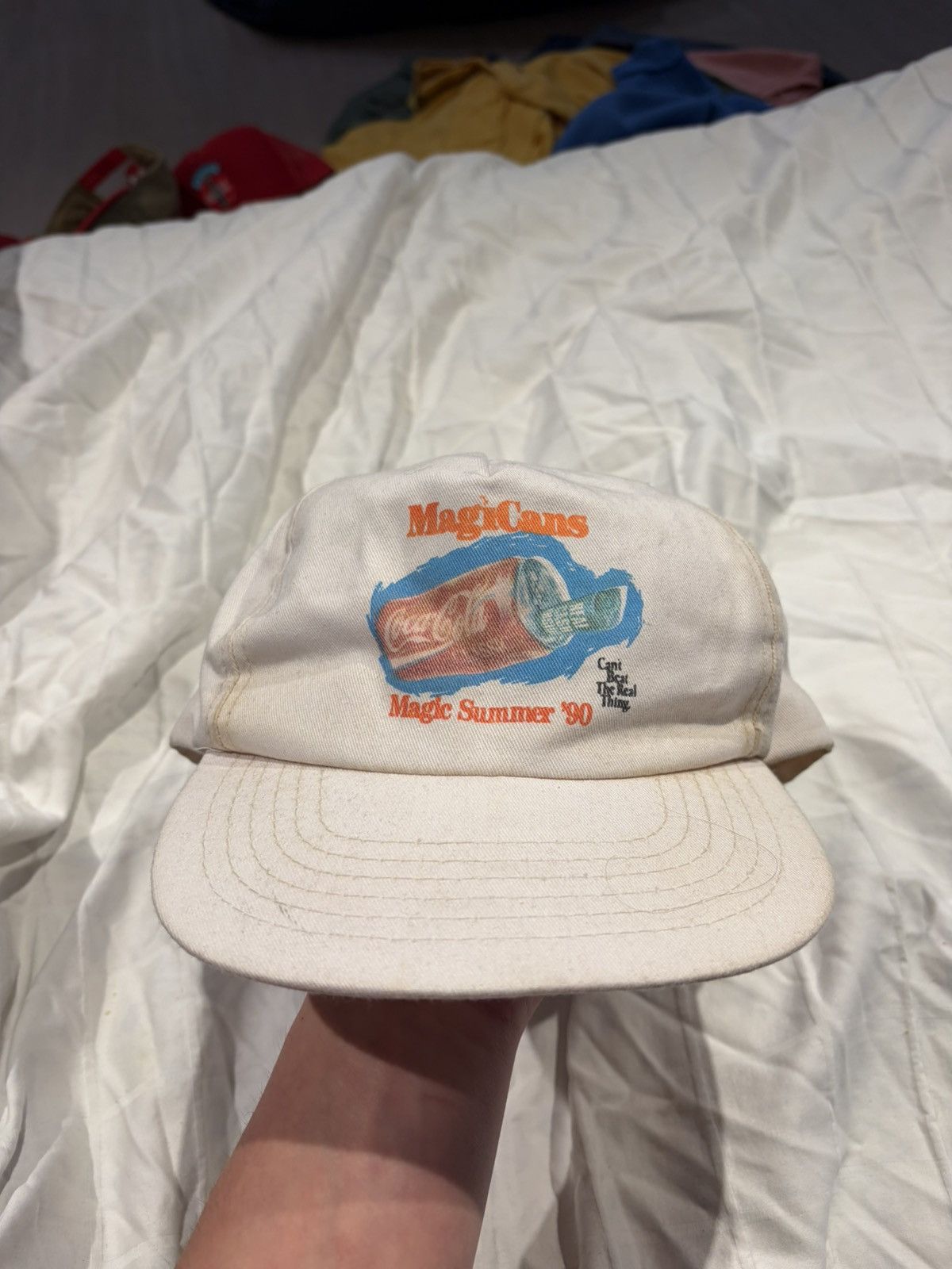 Vintage Vintage Coca-Cola Hat Size ONE SIZE - 1 Thumbnail