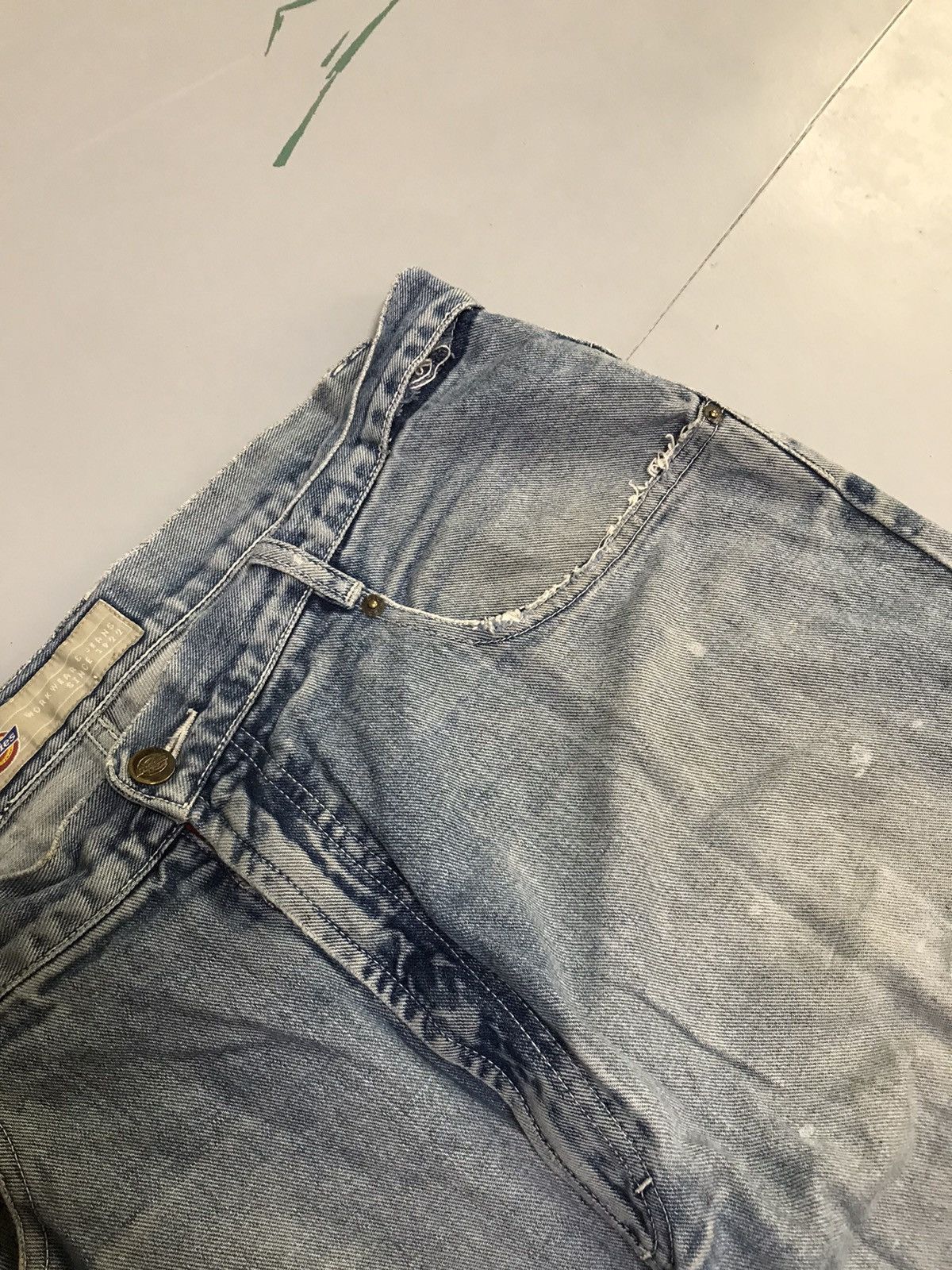 Dickies Vintage dickies big daddy damaged denim Size US 40 / EU 56 - 6 Thumbnail