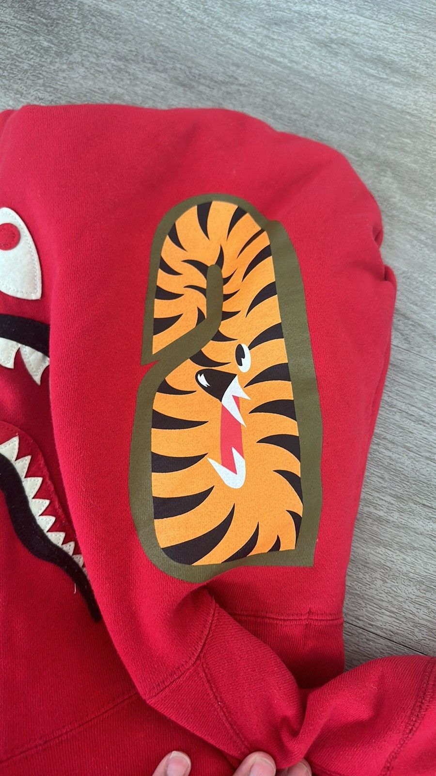 Bape A Bathing Ape Shark Hoodie Size US XL / EU 56 / 4 - 5 Thumbnail
