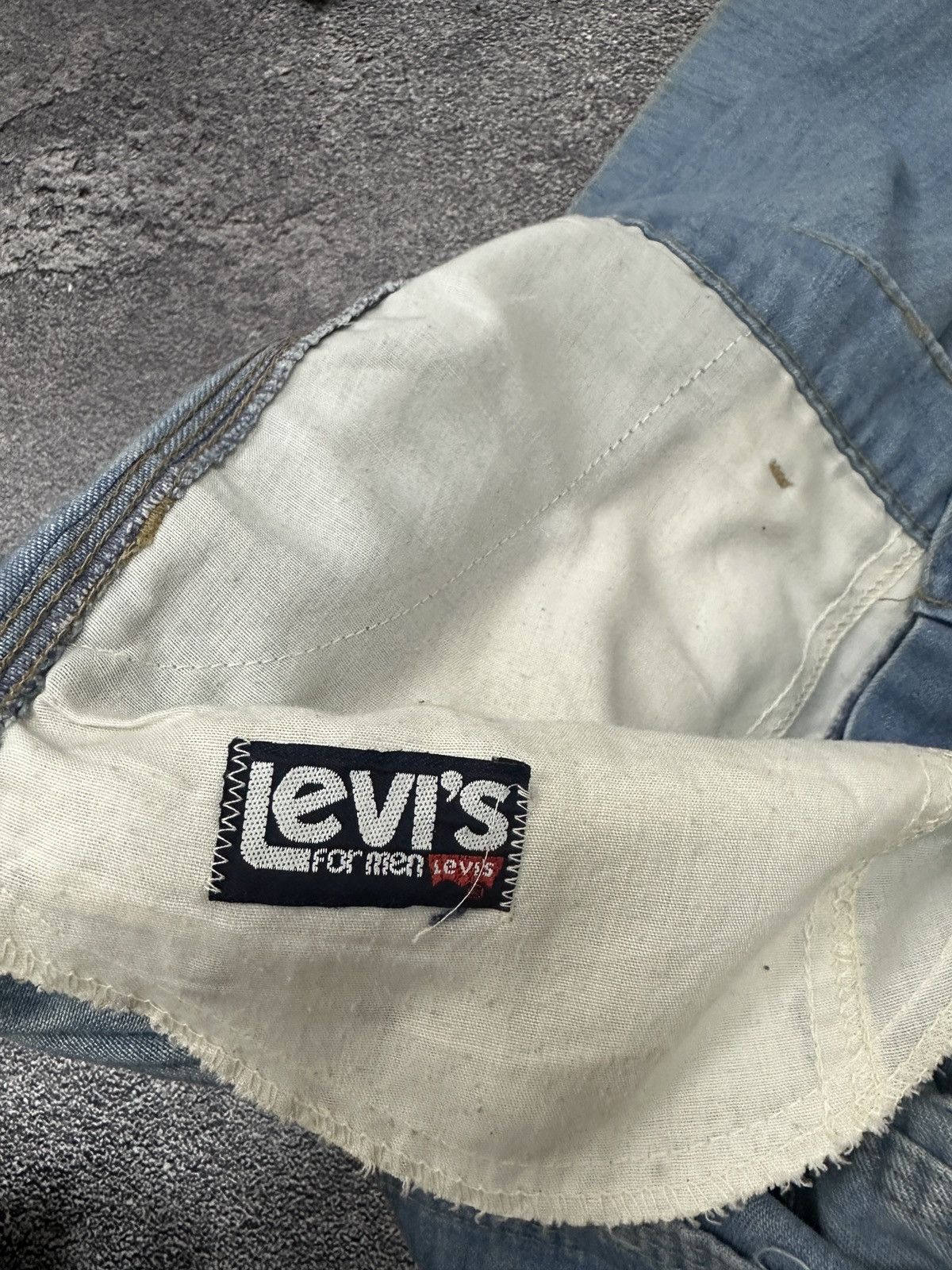 Levi's Vintage Levi’s 70’s Talon Boot-Cut Painted Denim Pants Y2k Size US 32 / EU 48 - 5 Thumbnail