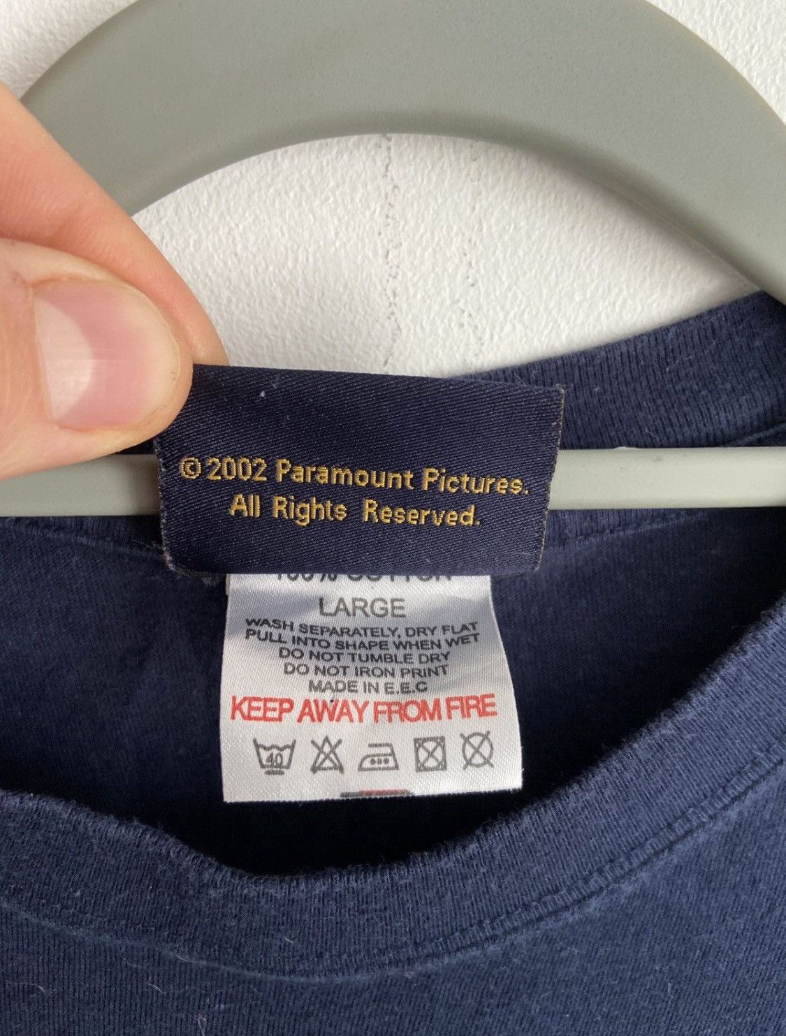 Monies Star Trek The Adventure Movie Tee 2002 00s licence vintae Size US L / EU 52-54 / 3 - 5 Thumbnail