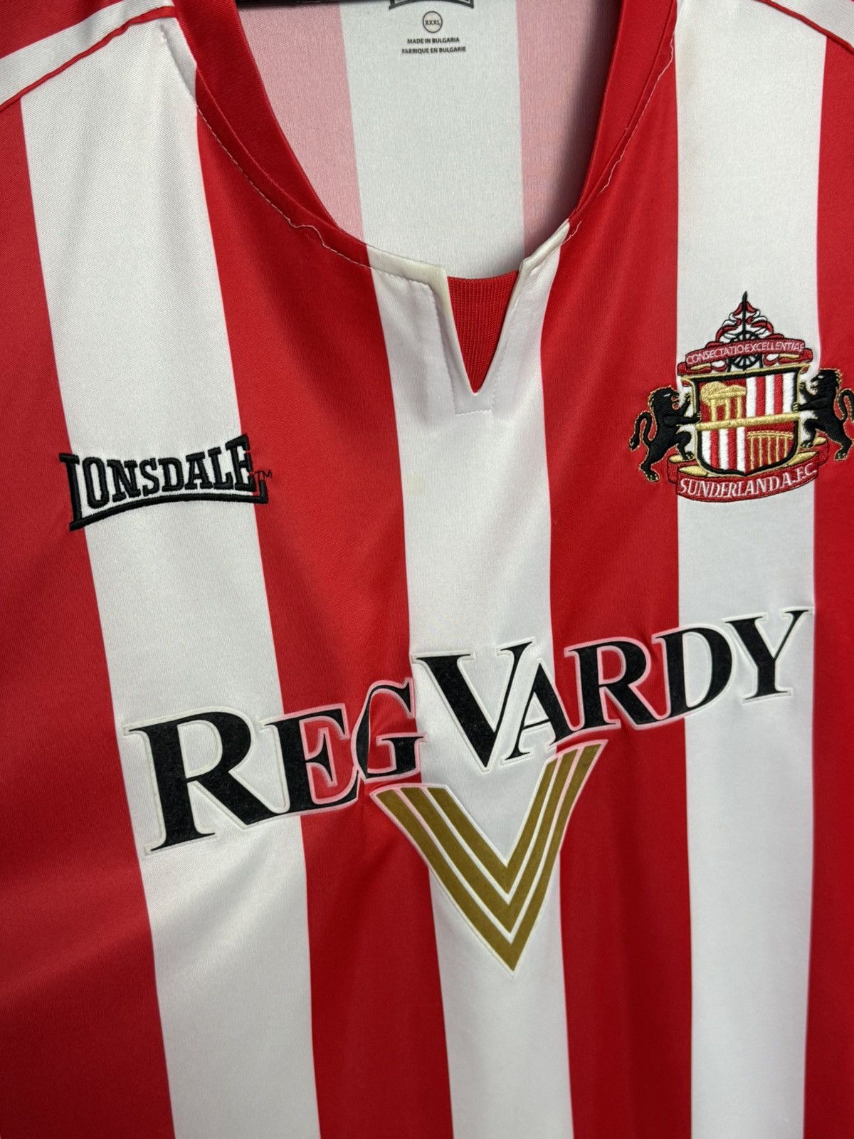 Lonsdale XXXL Sunderland 05/07 Home Football Jersey Size US XXL / EU 58 / 5 - 3 Thumbnail