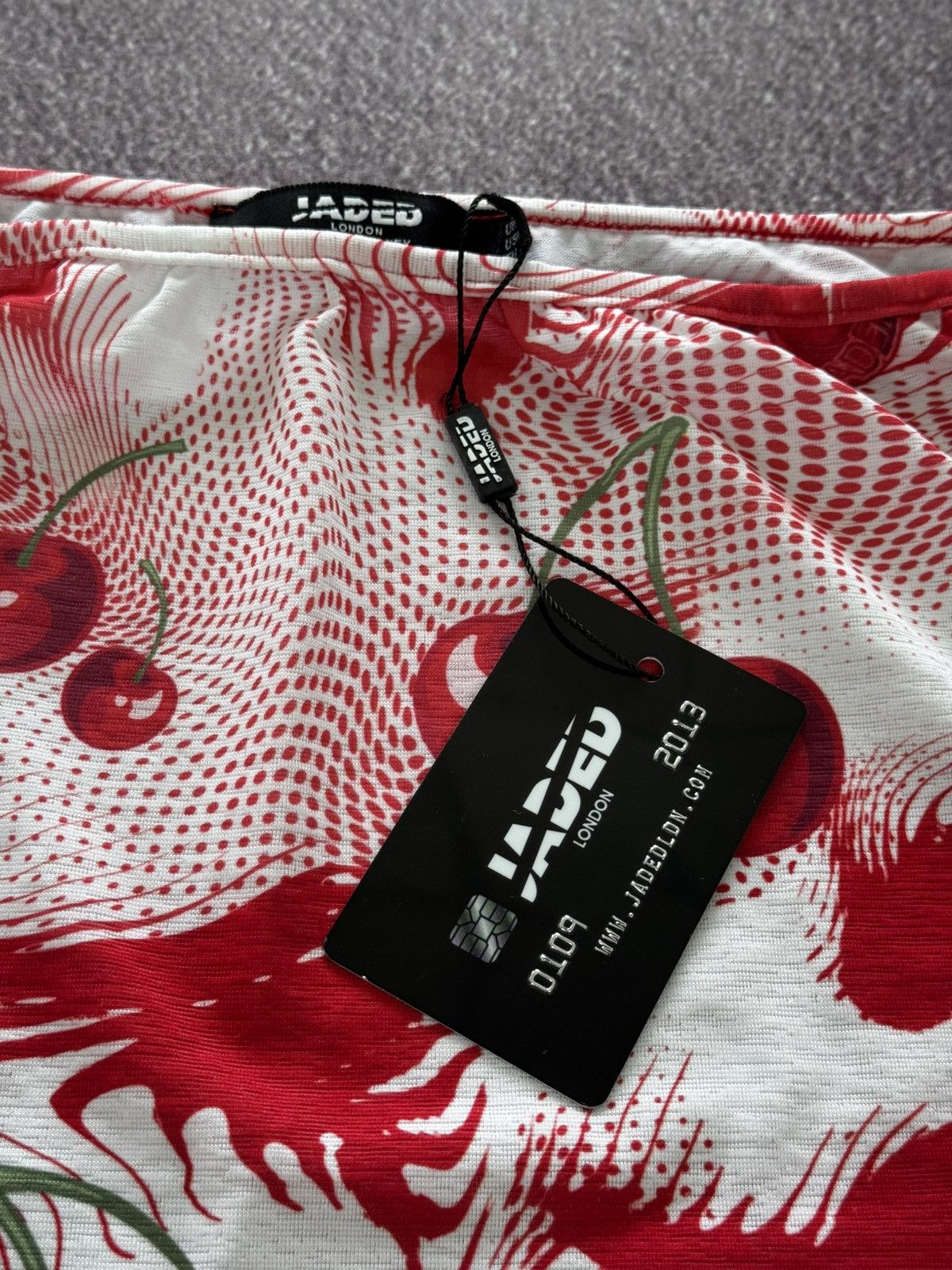 Jaded London Jaded London Y2K Cherry Dot Print Mini Skirt Size 32" / US 10 / IT 46 - 8 Thumbnail