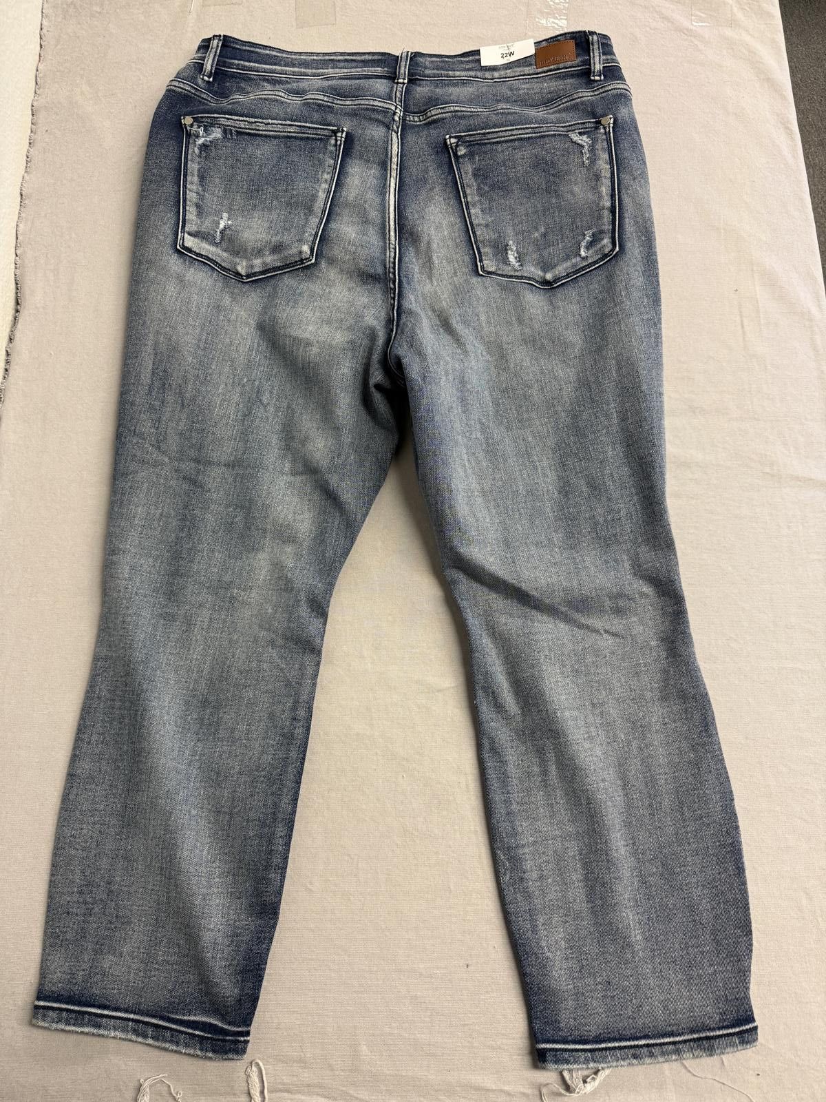 Other Judy Blue Jeans Cameron Boyfriend Jeans NWT Plus Size 22W Size 42" / US 20 - 2 Thumbnail