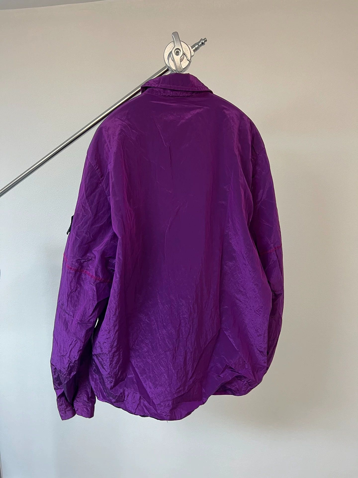 Stone Island Stone Island 18FW Metallic Nylon Grape Purple Size US L / EU 52-54 / 3 - 6 Thumbnail