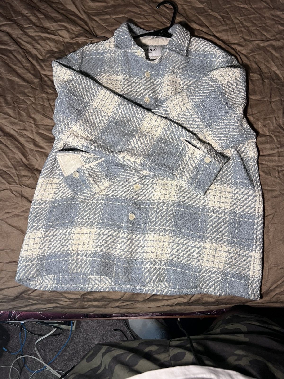 Wax London Wax London Knit Overshirt Size US XL / EU 56 / 4 - 5 Thumbnail