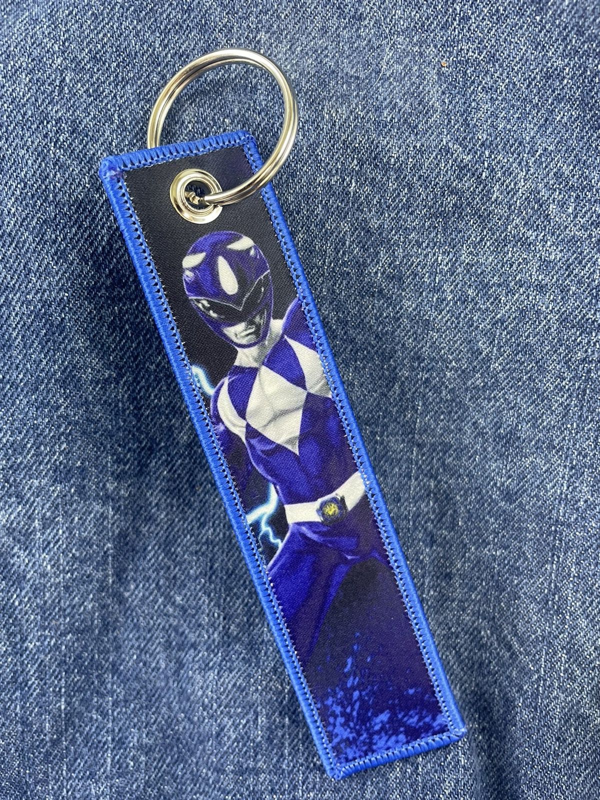Other Blue Power Ranger Keychain Size ONE SIZE - 1 Thumbnail