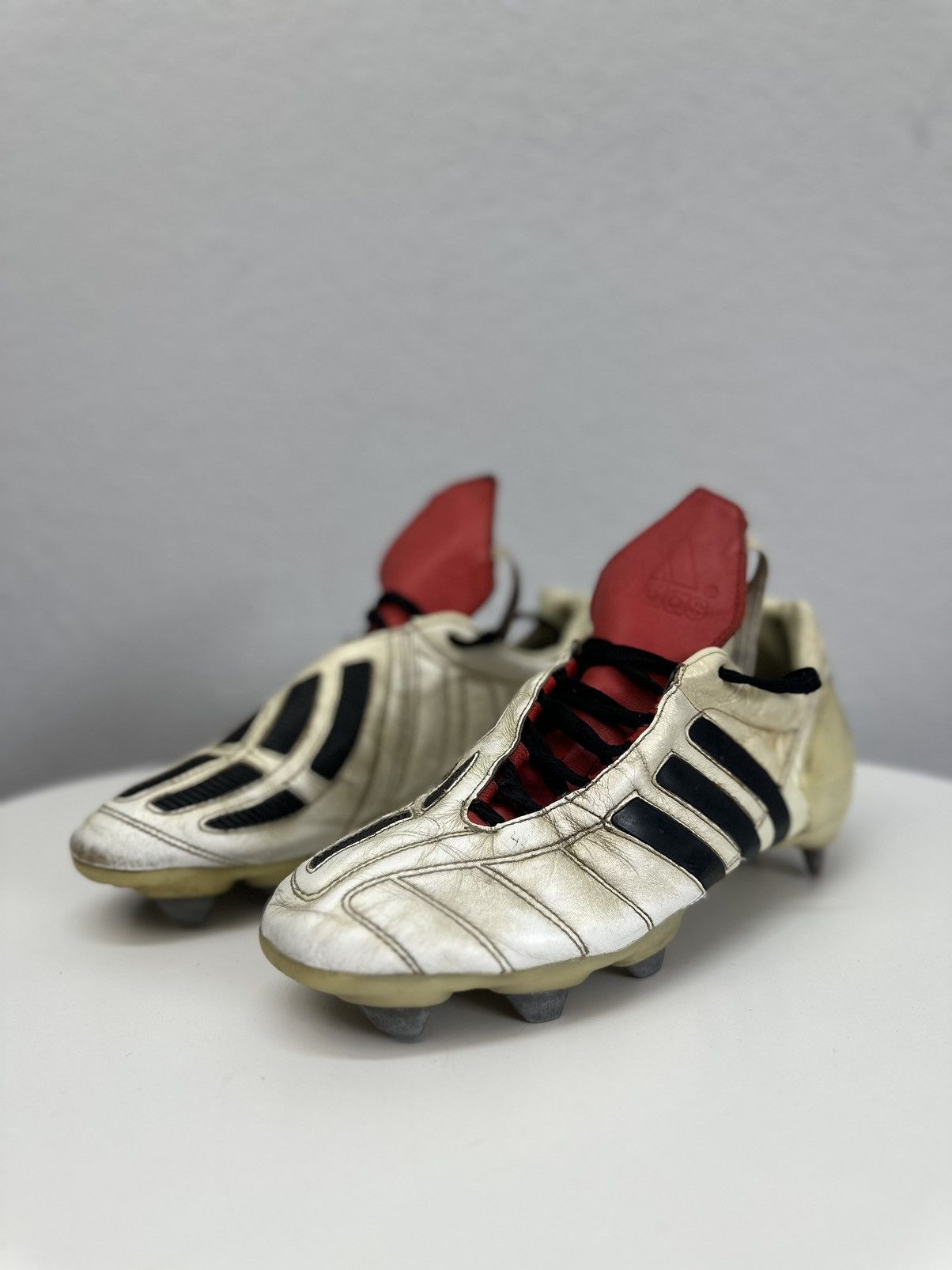 Other Adidas Boots Predator Mania FG White Football Soccer 2002 Size US 8 / EU 41 - 9 Thumbnail