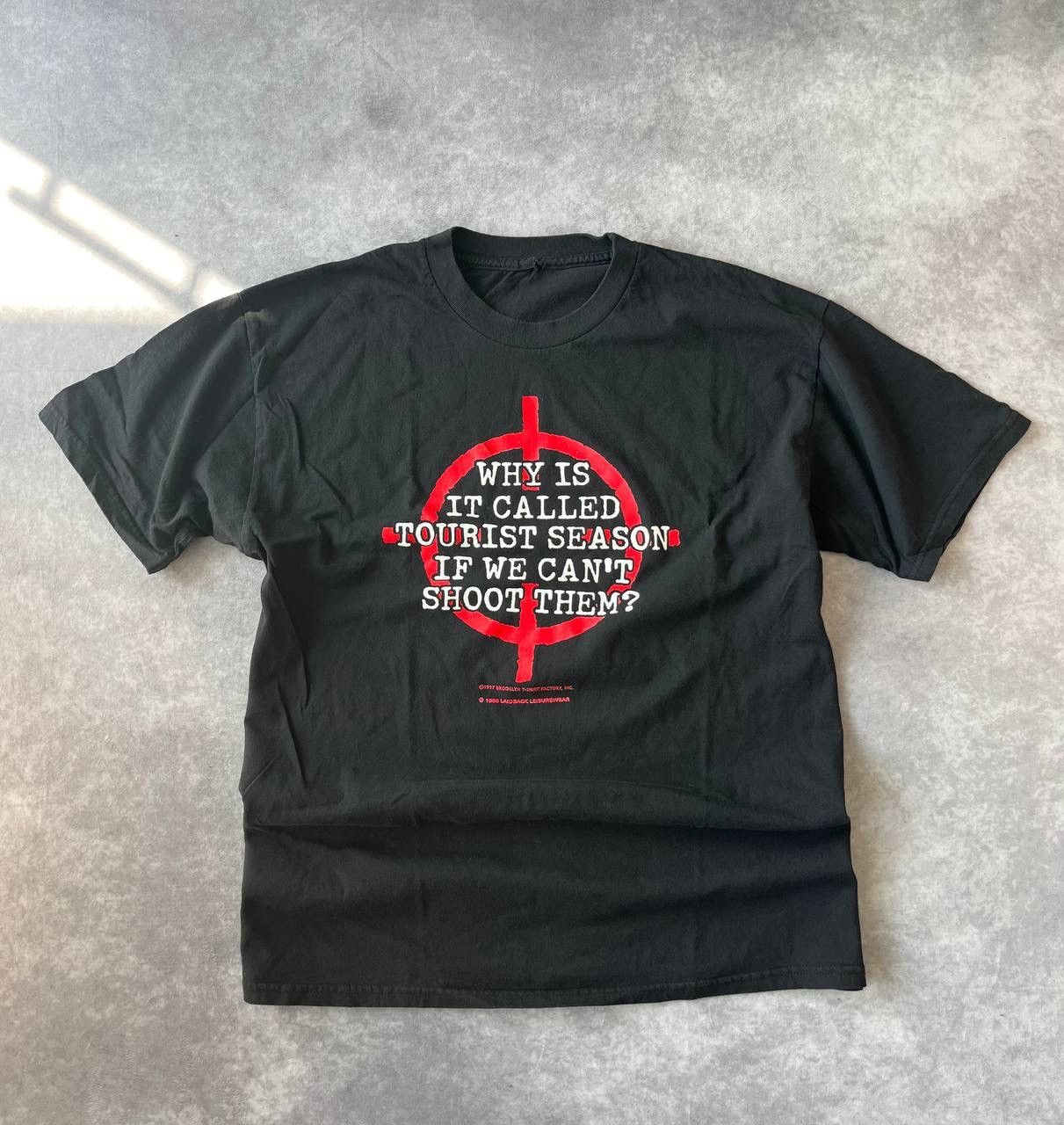Delta Why Is It Called Tourist Season If We Can't Shoot Them Size US XL / EU 56 / 4 - 1 Thumbnail