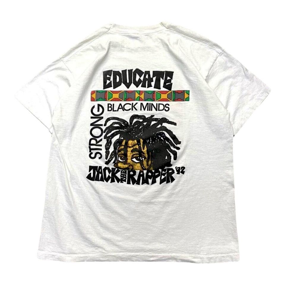 Rap Tees RARE VTG 90s 1992 Jack The Rapper Convention Rap T Size US XL / EU 56 / 4 - 1 Thumbnail