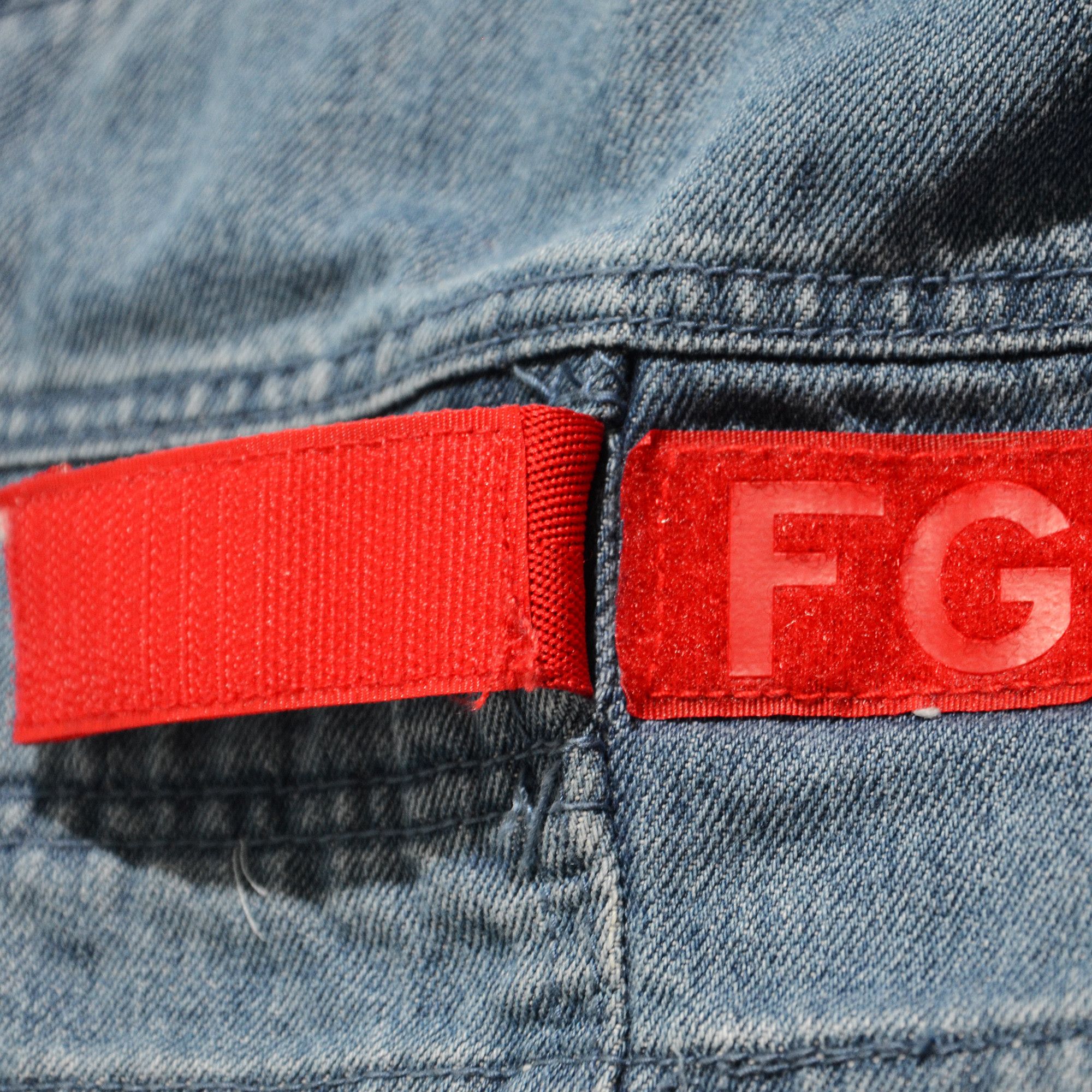 Marithe + Francois Girbaud M+FG Long Denim Shorts W40 Y2K Hip Hop 2006 Rare Craft Size US 40 / EU 56 - 16 Thumbnail