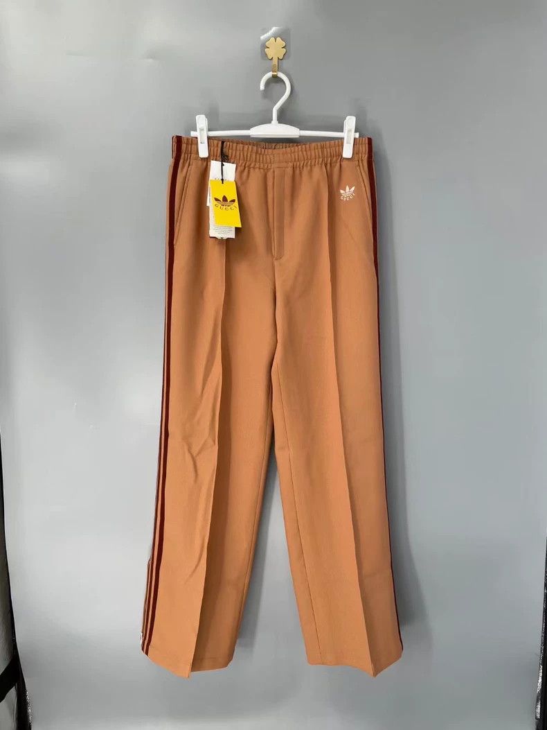 Gucci Gucci Clover co-branded brown casual pants 2503-Nextarrow Size US 32 / EU 48 - 1 Thumbnail