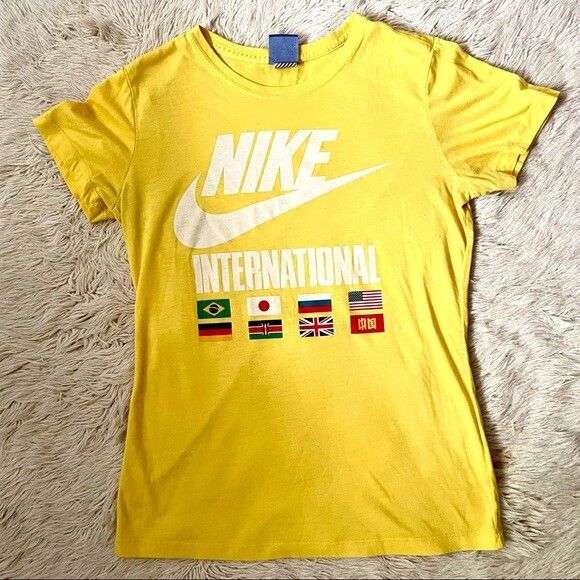 Nike Vintage Nike Track & Field International Flags Tshirt Size S / US 4 / IT 40 - 8 Thumbnail