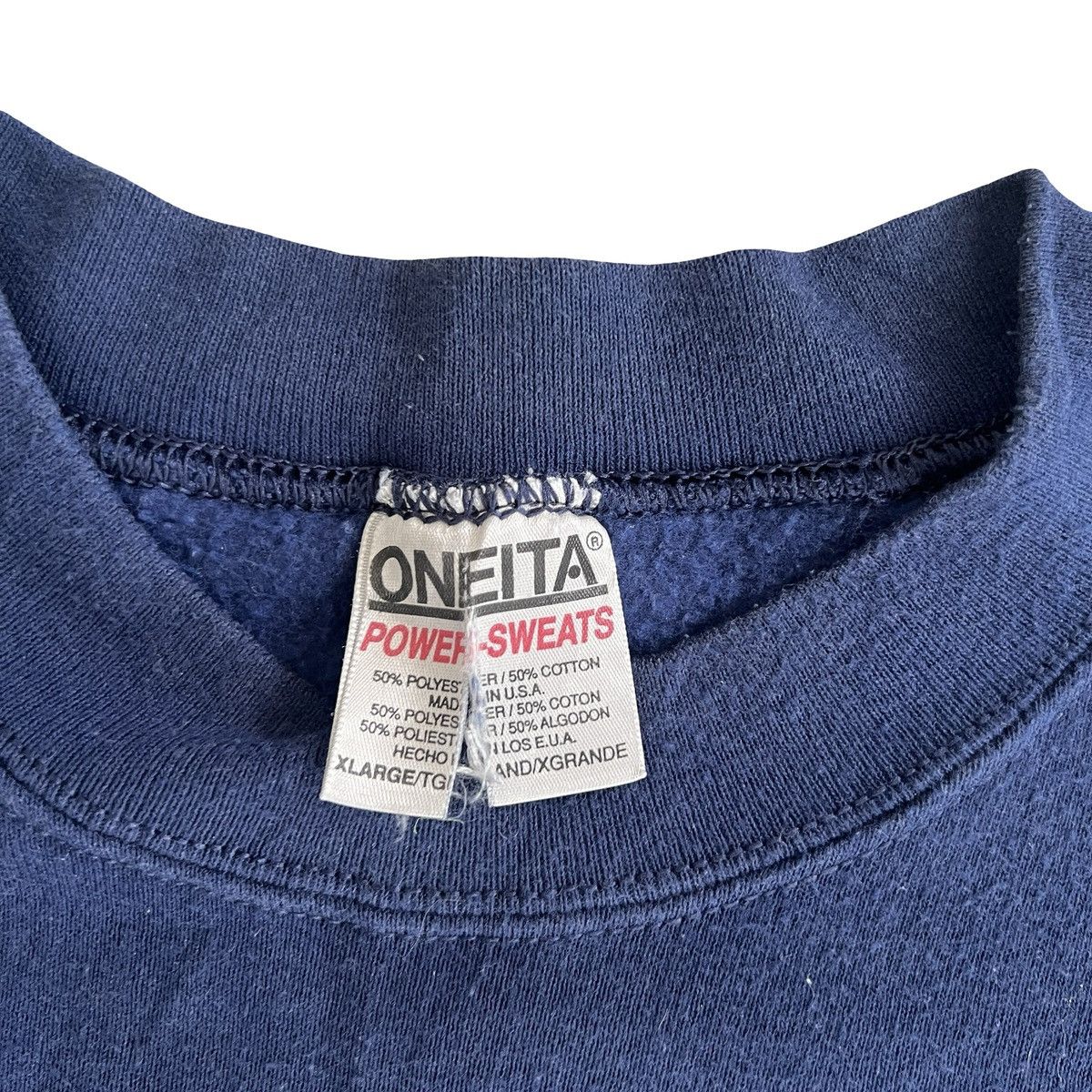 Vintage ONEITA Vintage NEW YORK Graphic Sweatshirt Size US XL / EU 56 / 4 - 3 Thumbnail