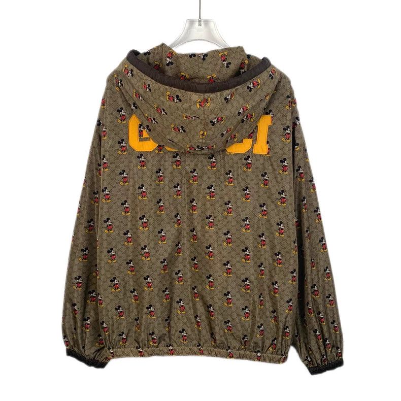 Gucci Gucci Disney co-branded brown logo Mickey pattern full prin Size US S / EU 44-46 / 1 - 2 Thumbnail