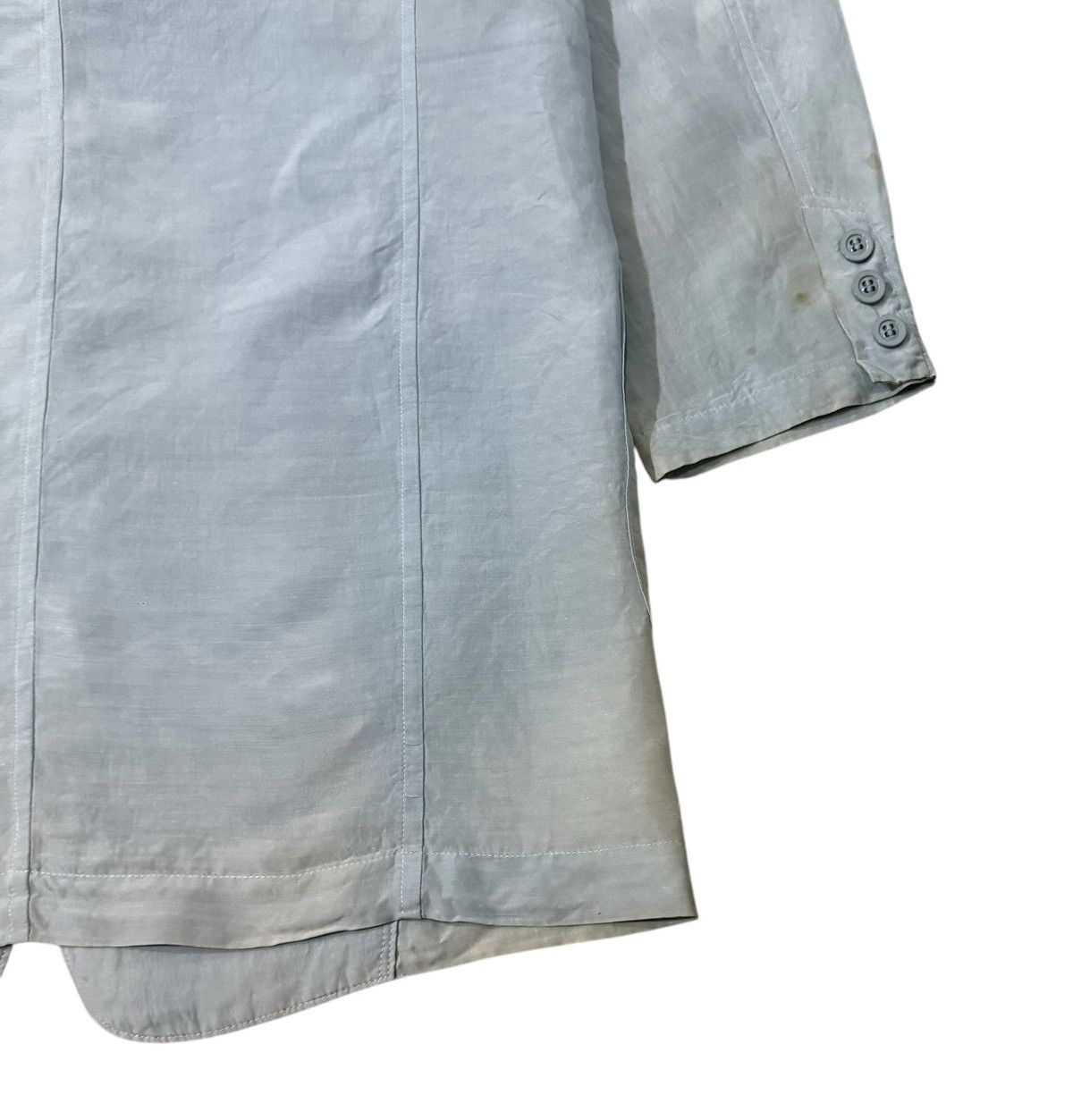 Yohji Yamamoto Vintage Workshop By Yohji Yamamoto Casual Gabadine Jacket Size US M / EU 48-50 / 2 - 11 Thumbnail