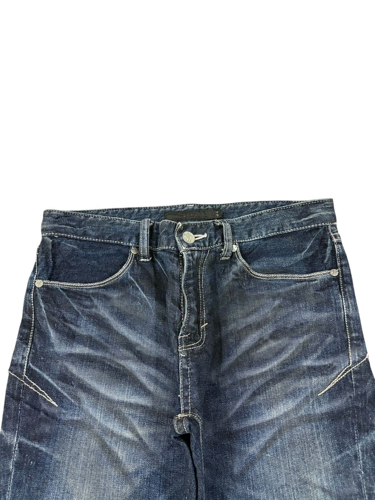 Levi's Vintage Japanese Fuga Stacked Indigo Wash Slim Jeans Size US 30 / EU 46 - 4 Thumbnail