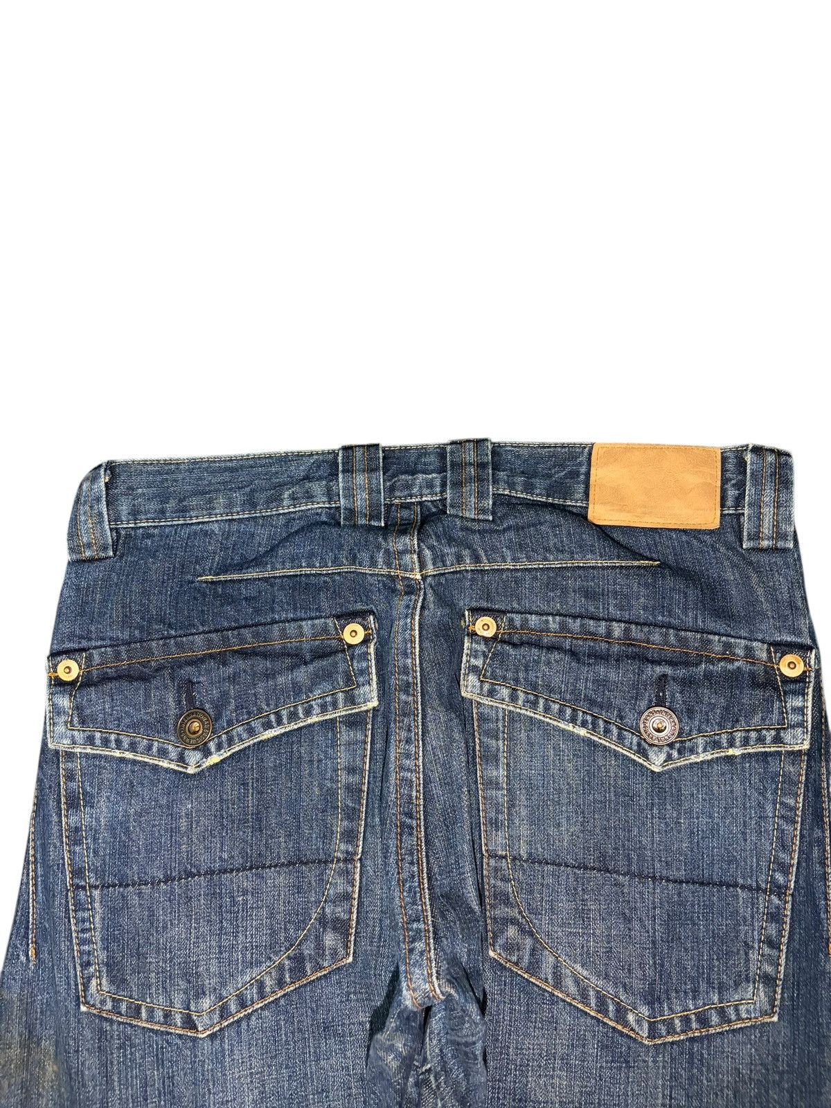 Diesel Vintage Japanese Brand Rusty Wash Distressed Jeans Size US 31 - 4 Thumbnail