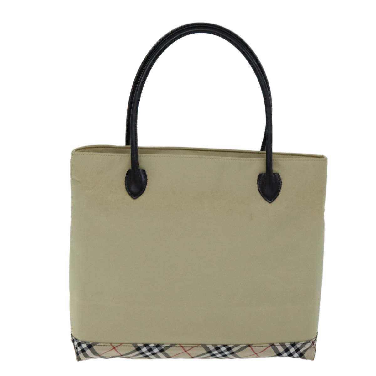 Burberry Nova Check Beige Synthetic Tote Bag (Pre-Owned) Size ONE SIZE - 1 Thumbnail