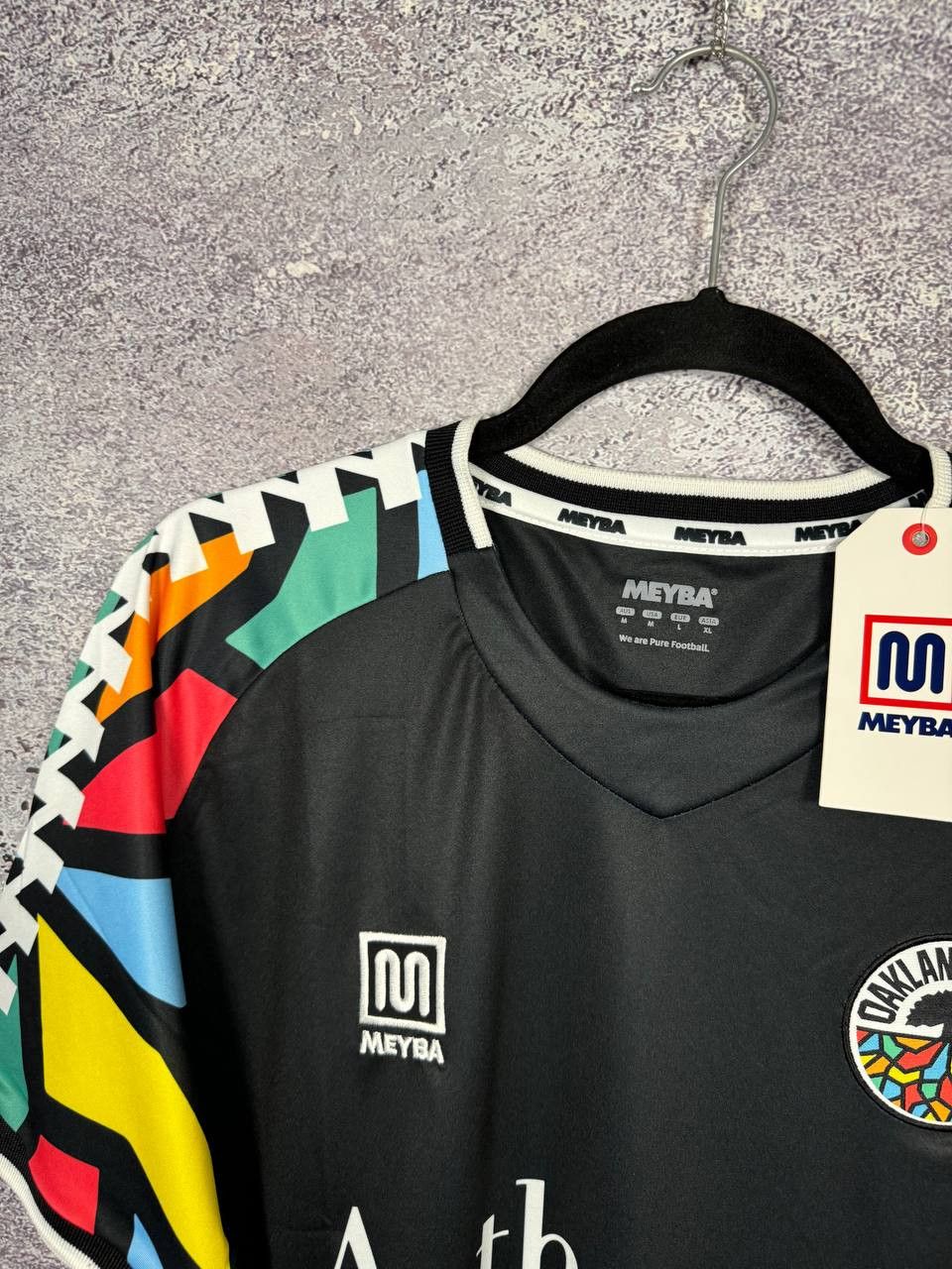 Other NWT OAKLAND ROOTS 2023 MEYBA SOCCER JERSEY Size US M / EU 48-50 / 2 - 6 Thumbnail
