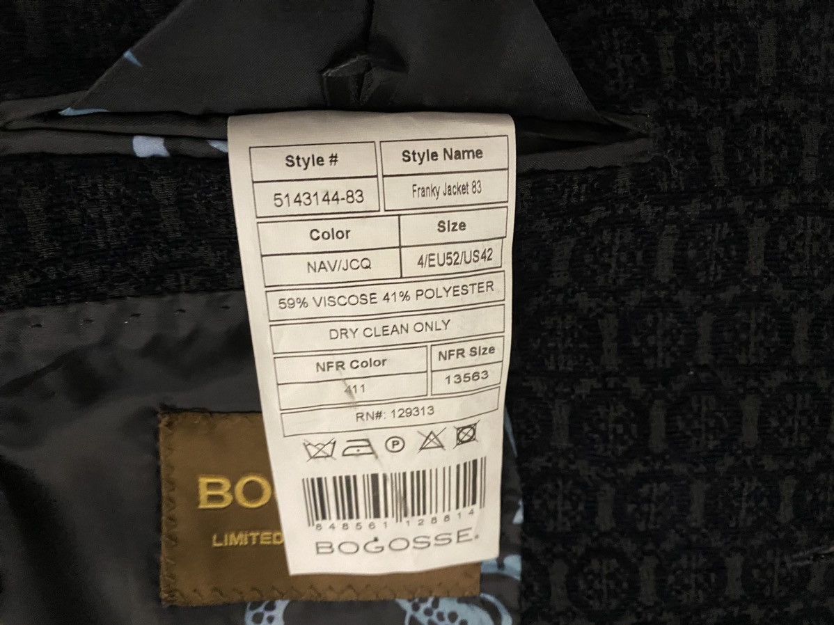 Bogosse Bogosse navy and black Franky Jacket 83 Limited Edition 52 Size 42R - 9 Thumbnail
