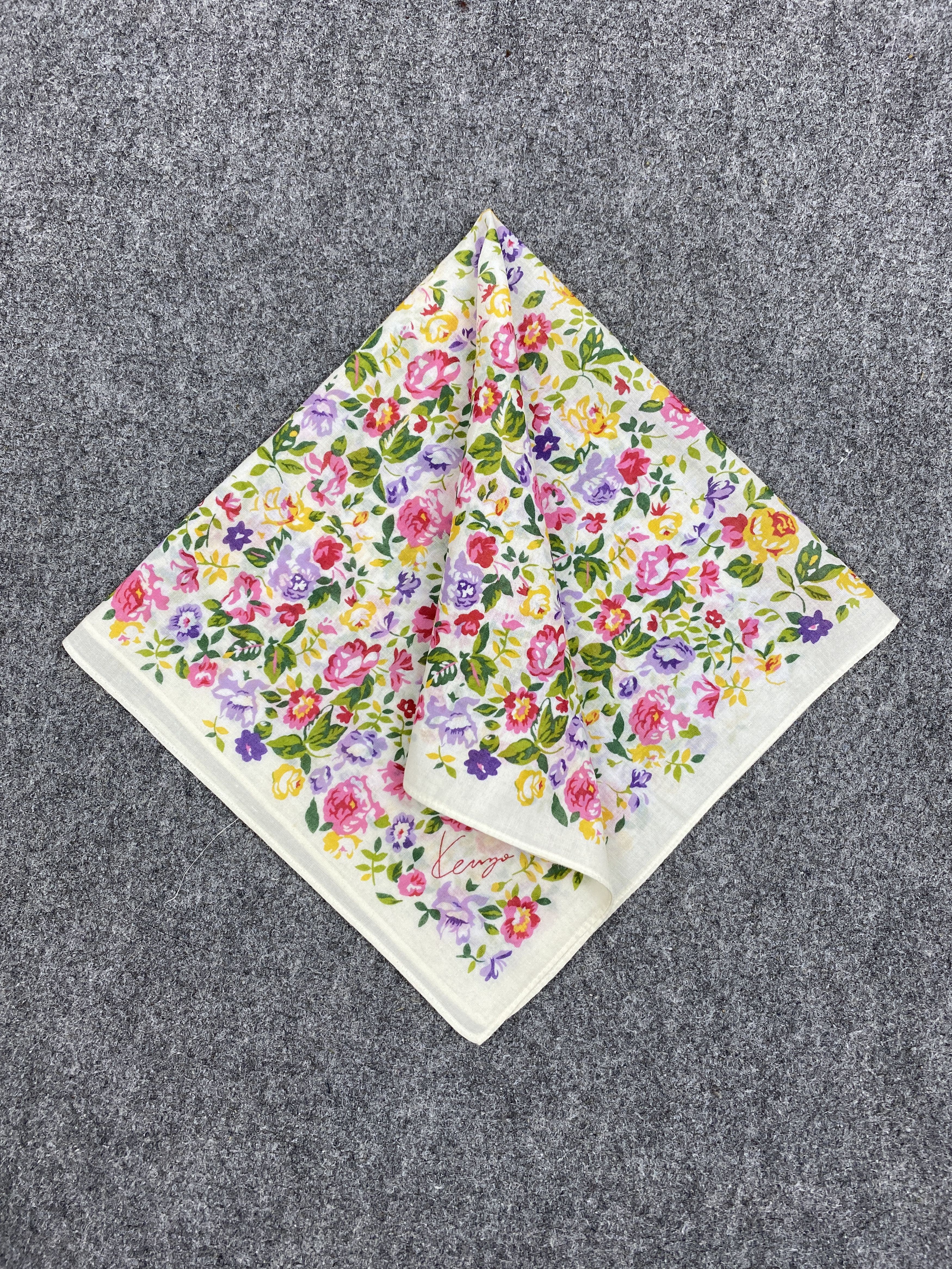 Kenzo Kenzo Handkerchief / Bandana / Neckerchief HKC0439 Size ONE SIZE - 3 Thumbnail