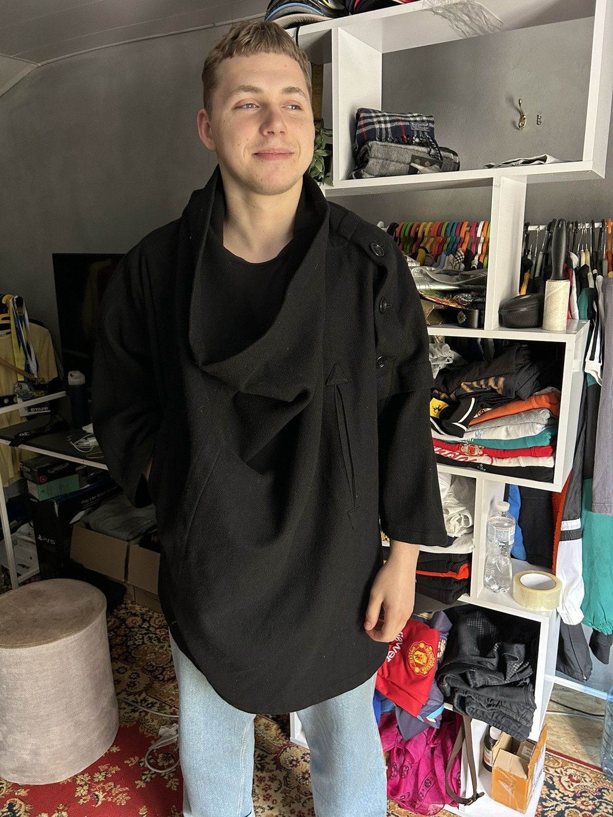 Yohji Yamamoto Archive Yohji Yamamoto coat very rate item avangarde Size US M / EU 48-50 / 2 - 6 Thumbnail