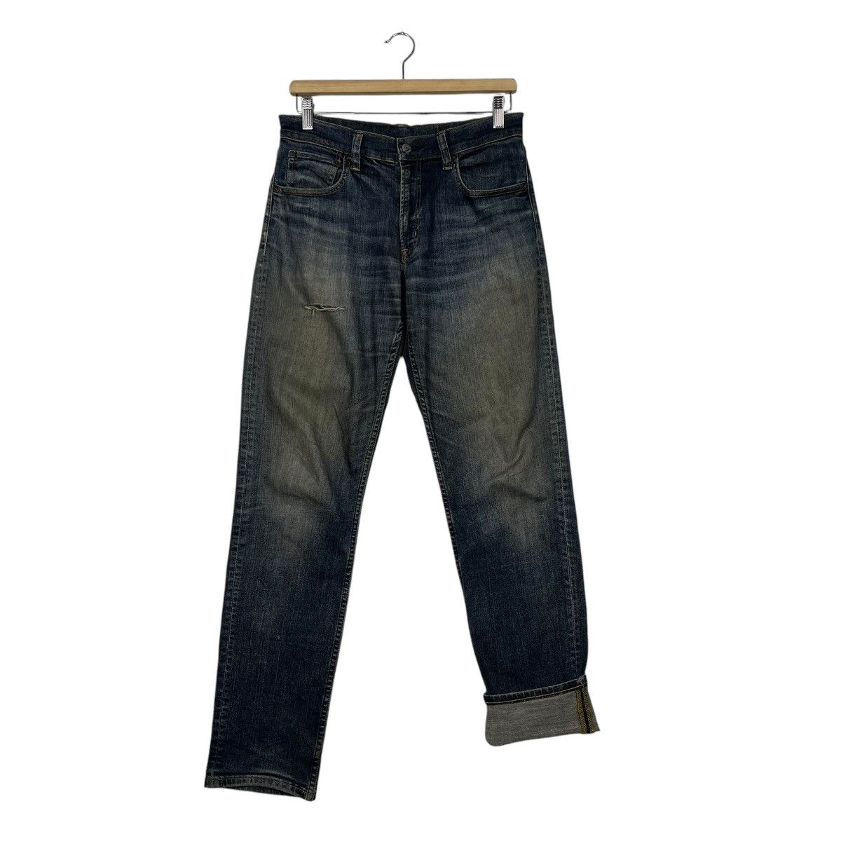 20471120 Vintage Japanese Designer Distressed Denim Jeans Size 30" / US 8 / IT 44 - 11 Thumbnail