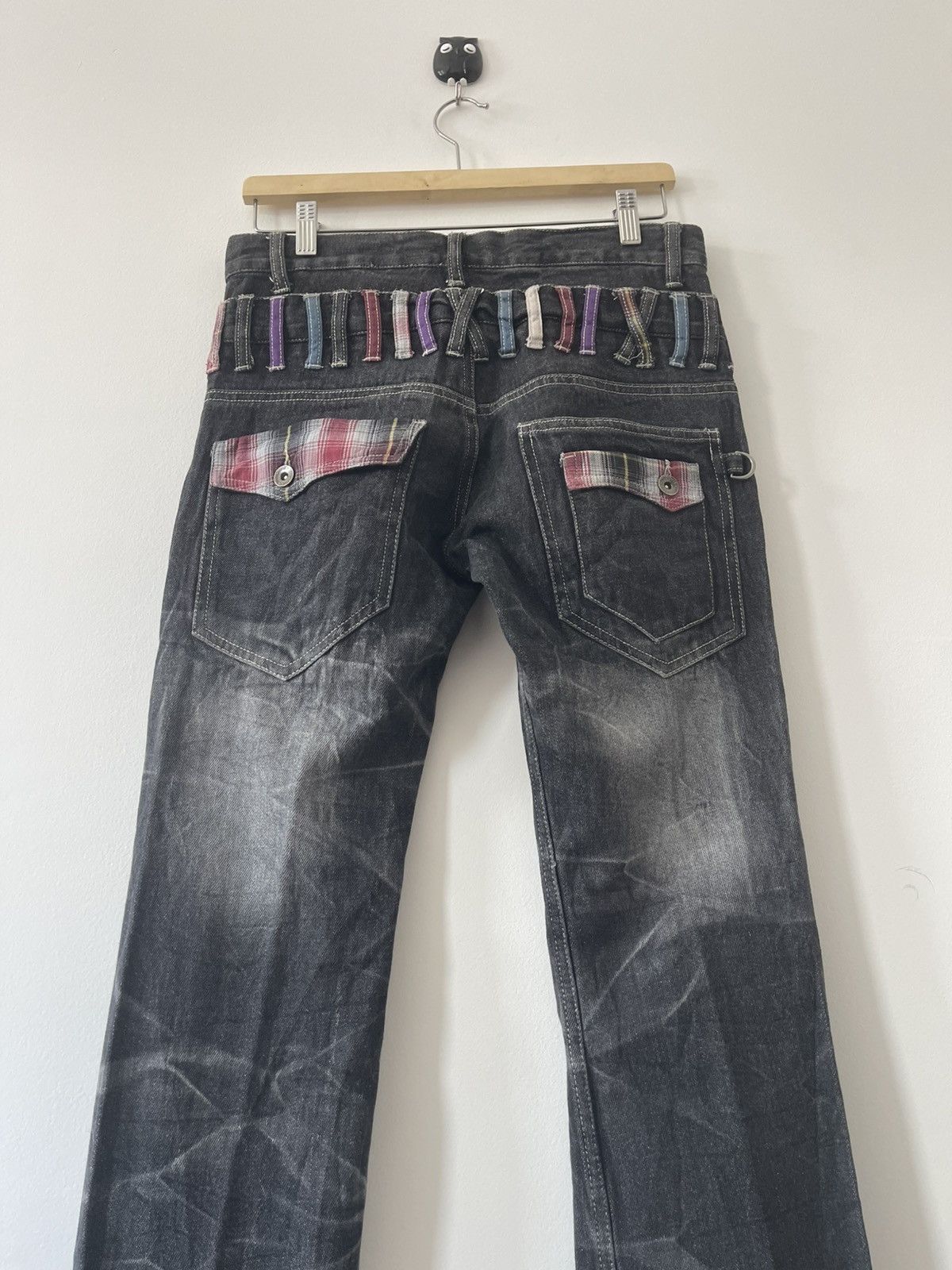 14th Addiction Rare Vintage DOUBLEFOCUS Double Waisted Hysteric Lgb Style Size US 30 / EU 46 - 3 Thumbnail
