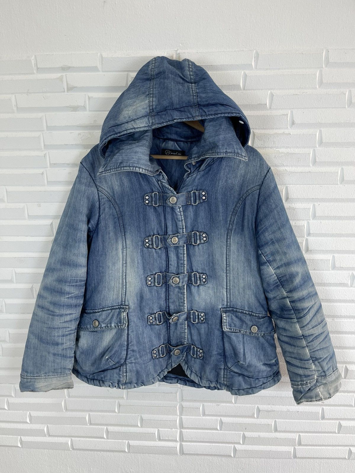 If Six Was Nine 90’s BONDAGE JACKET HOODED IF SIX WAS NINE MIDAS STYLE Size US S / EU 44-46 / 1 - 5 Thumbnail